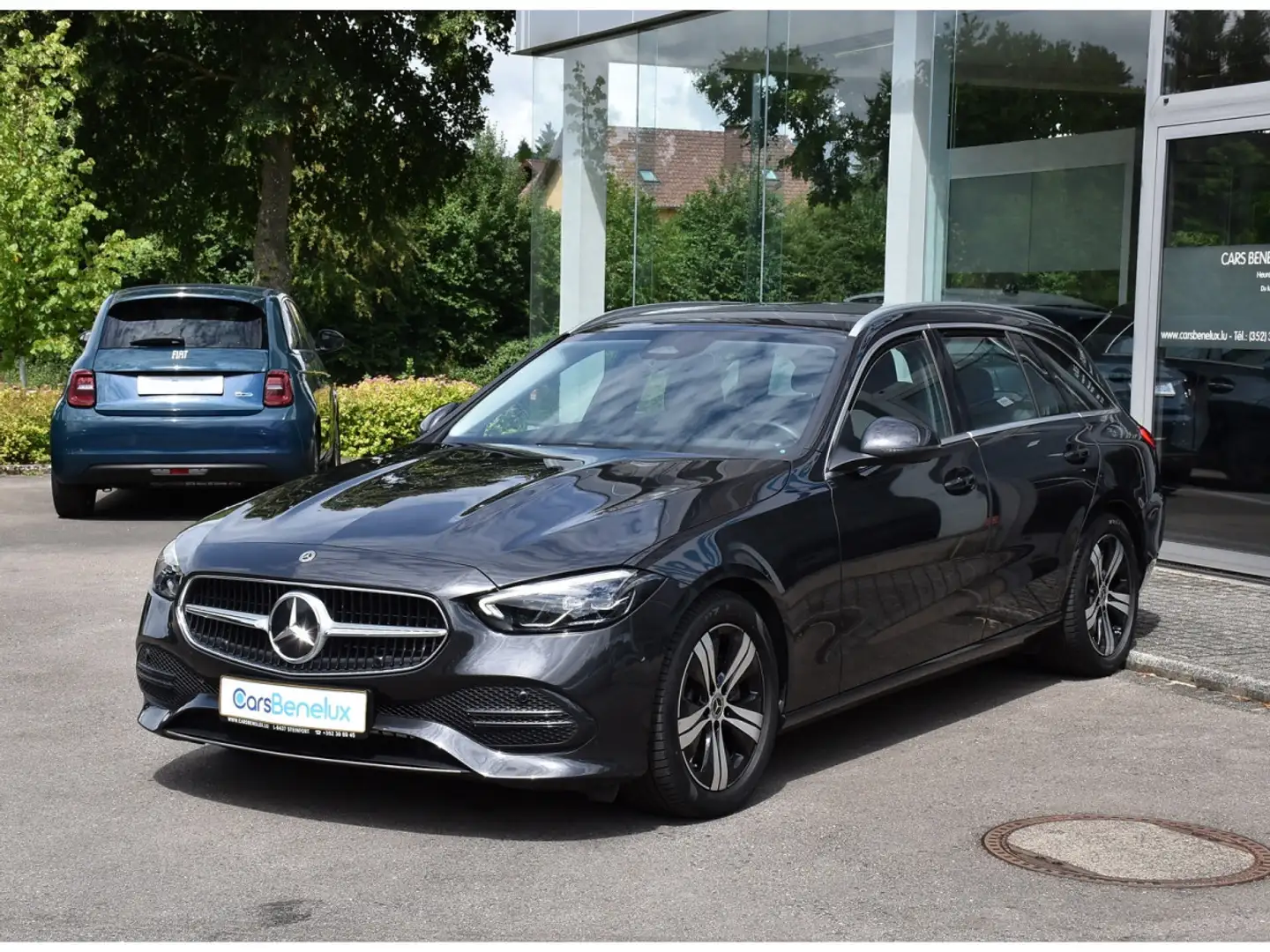 Mercedes-Benz C 200 CDI Break Avantgarde 9G-Tronic GPS CAM LANE 1° MAI Gris - 2