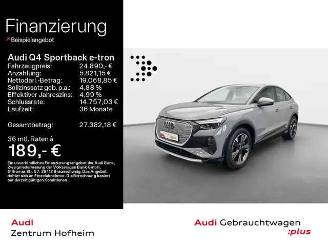 Audi Q4 e-tron 40*LED*Virtual*Navi+*SHZ*GRA