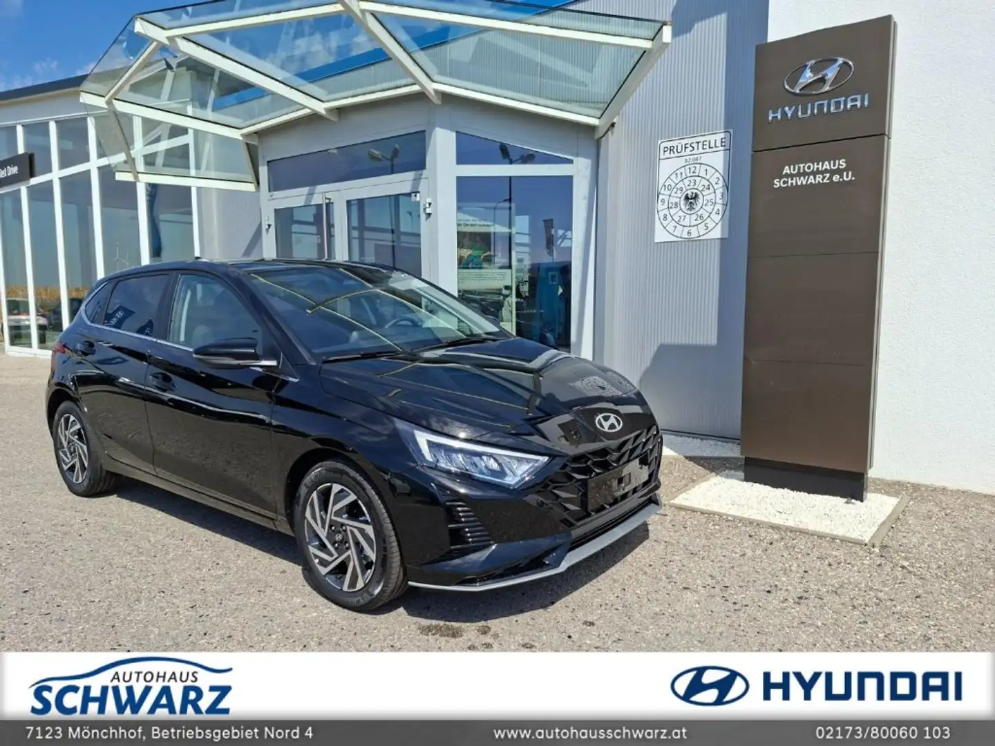 Hyundai i20 (BC3) Comfort Line 1.0 T-GDI b6bc1 Schwarz - 1