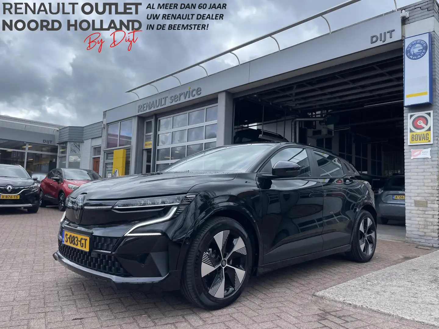 Renault Megane E-Tech Boost Charge Equilibre Negro - 1