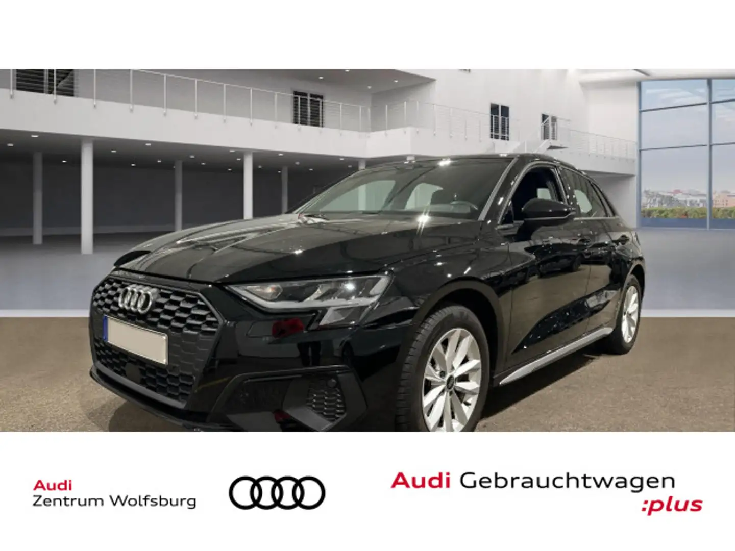 Audi A3 35TFSI SITZHZ/LED/APS Schwarz - 1