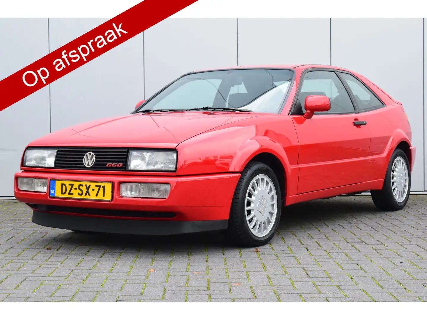 Volkswagen Corrado 1.8 G60 Червоний - 1