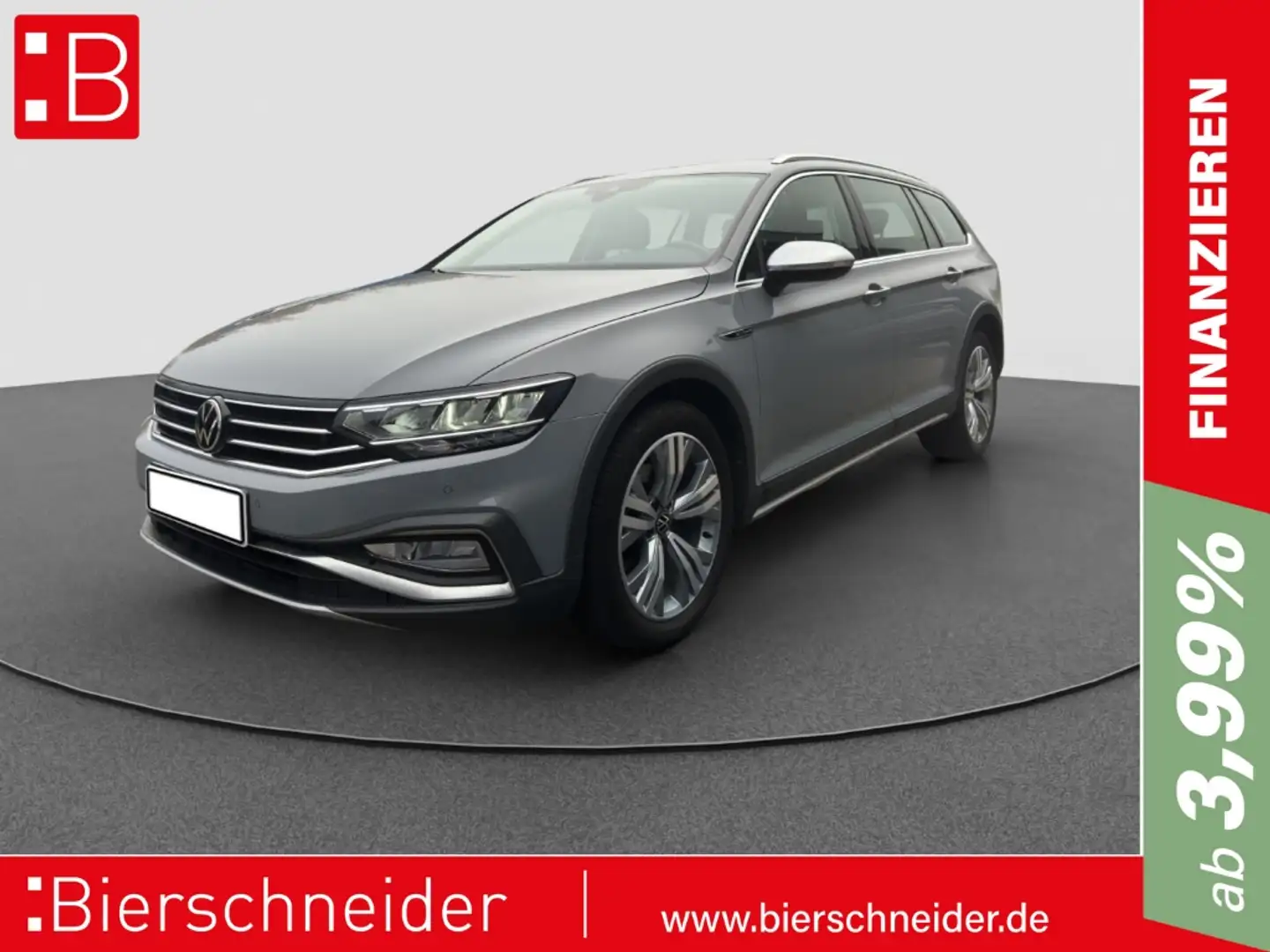 Volkswagen Passat Alltrack 2.0 TDI DSG 4Mo AHK REAR VIEW ACC NAVI Grau - 1