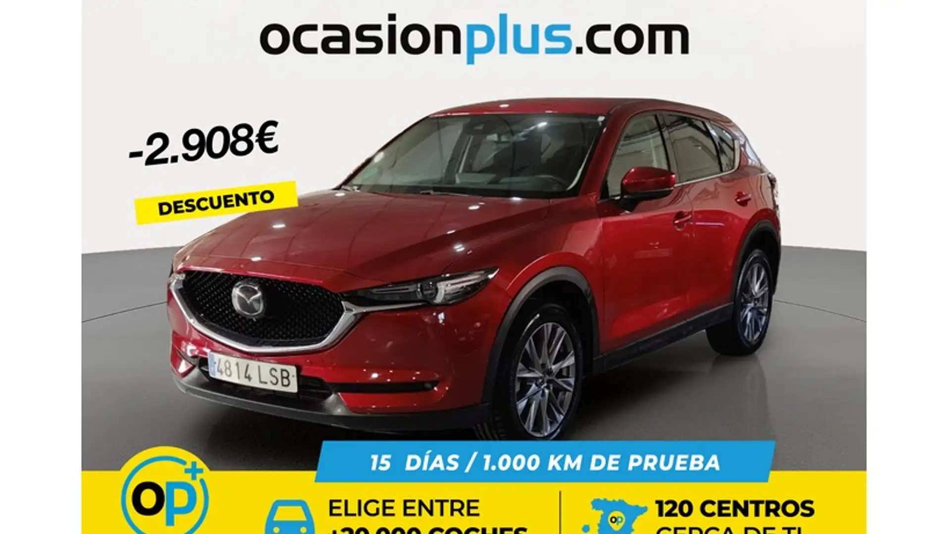 Mazda CX-5 2.2 Skyactiv-D Zenith 2WD Aut. 110kW Rouge - 1