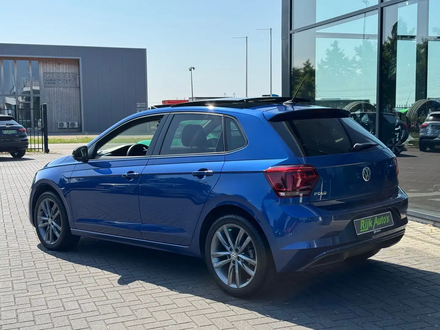 Volkswagen Polo 1.0 TSI Highline * Panoramadak * Led * Virtual Coc Blau - 2