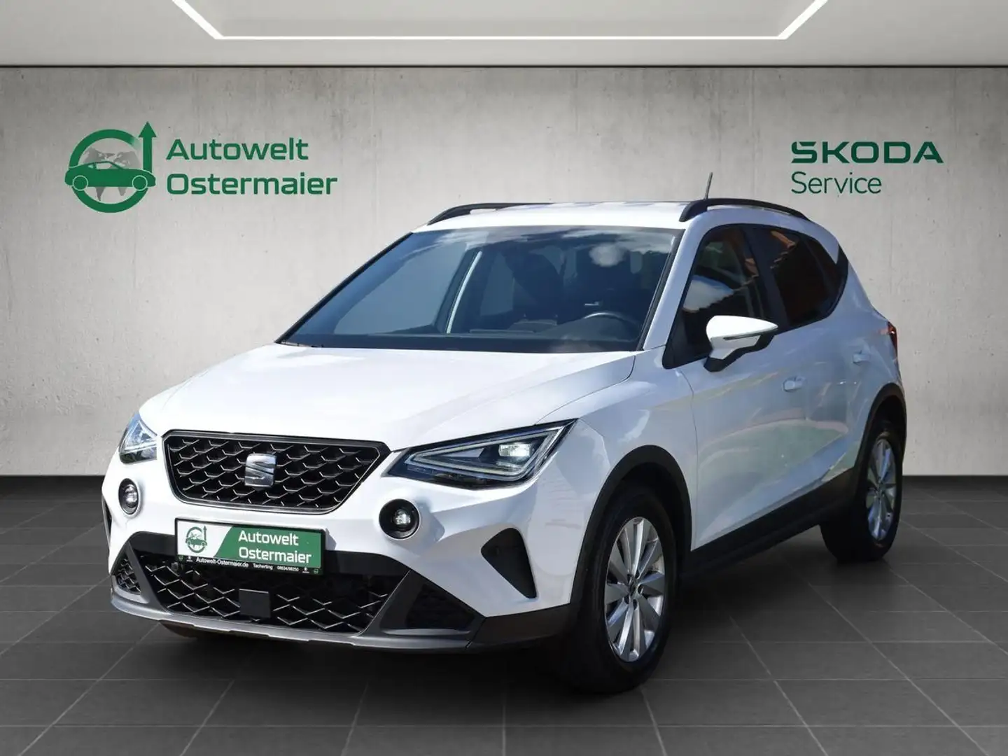 SEAT Arona 1.0 TSI DSG Style*Fulllink*Navi*LED* Weiß - 1