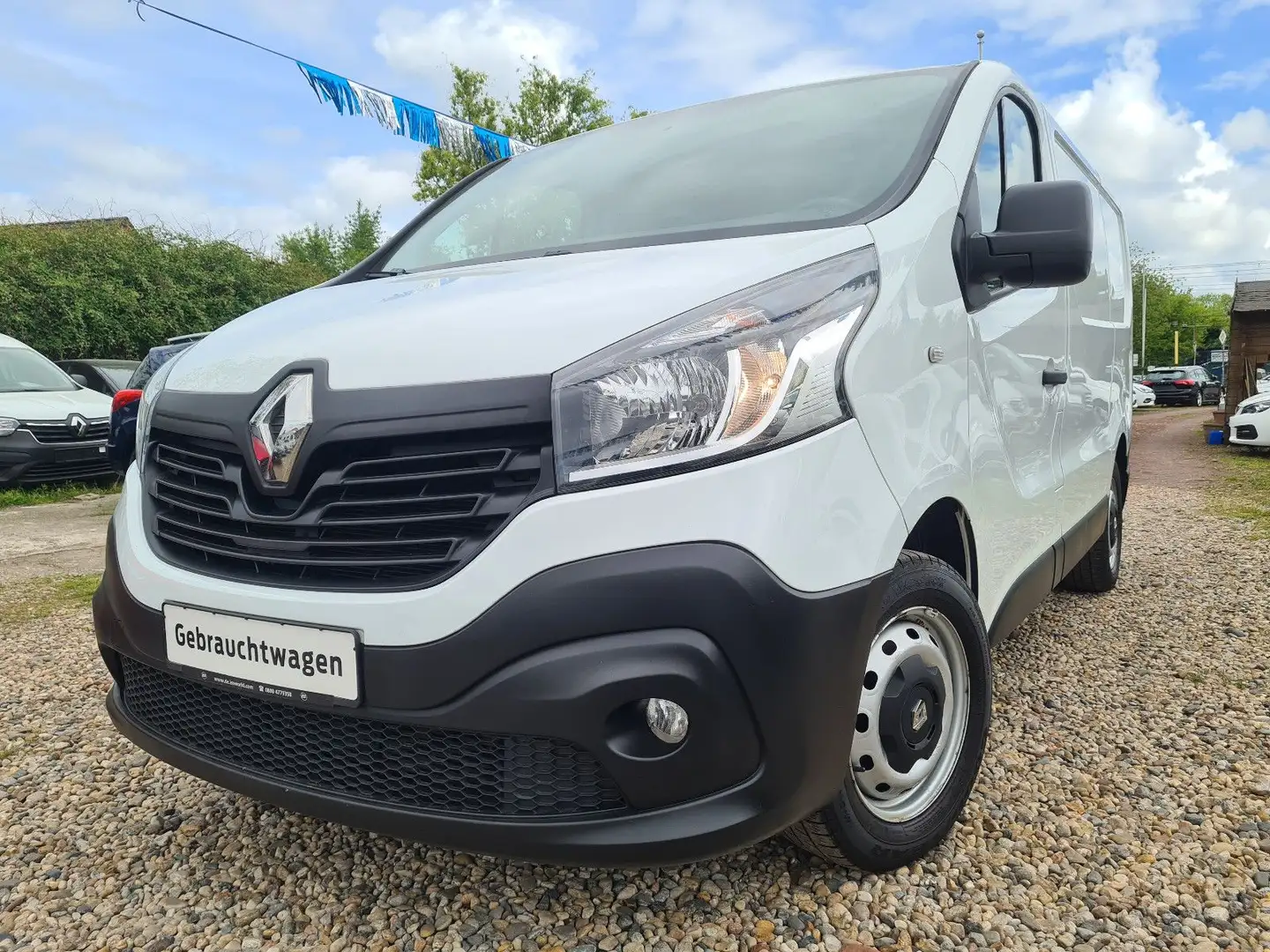 Renault Trafic Komfort NAVI/SHZ/PDC/AHK/Sortimo/KeylessG Weiß - 1