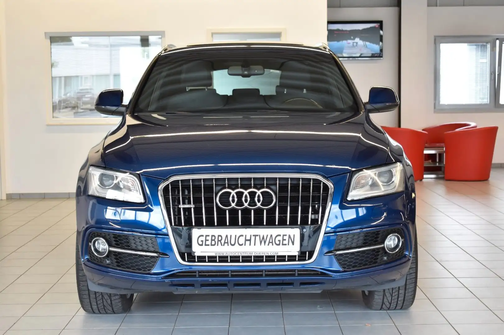 Audi Q5 3.0 TDI quattro/S-LINE SPORT +/NAVI/CAM/ Blau - 2