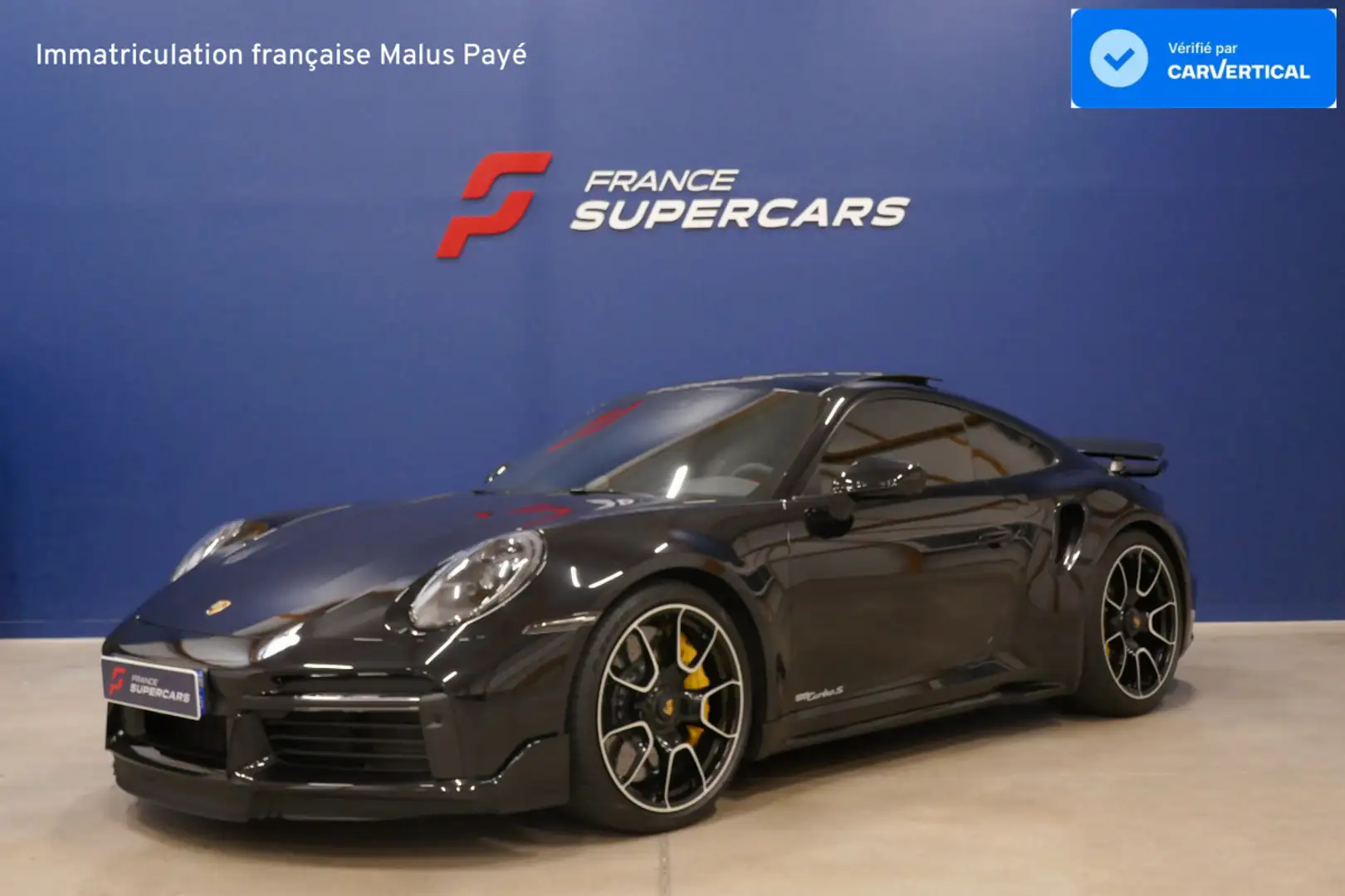 Porsche 911 3.7 TURBO S COUPE Negru - 1