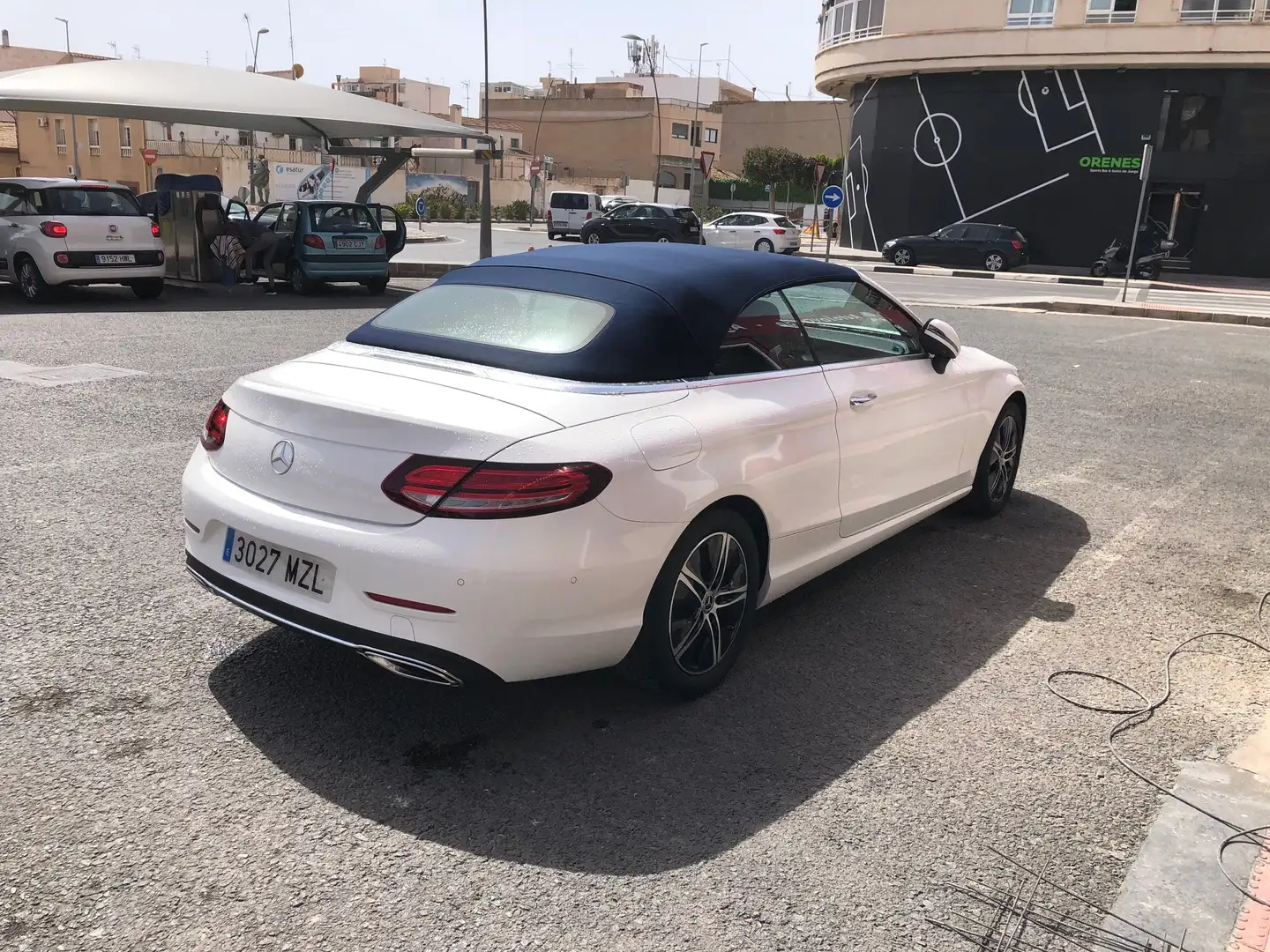 Mercedes-Benz C 200 C Cabrio 200 9G-Tronic Blanco - 1