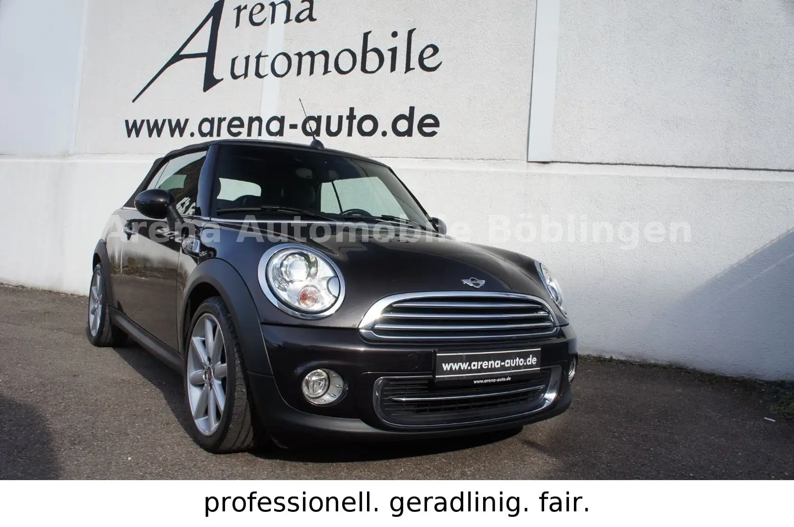 MINI Cooper Cabrio COOPER Cabrio Highgate*NAVI*XEN*LEDER*STANDHZG* Marrón - 1