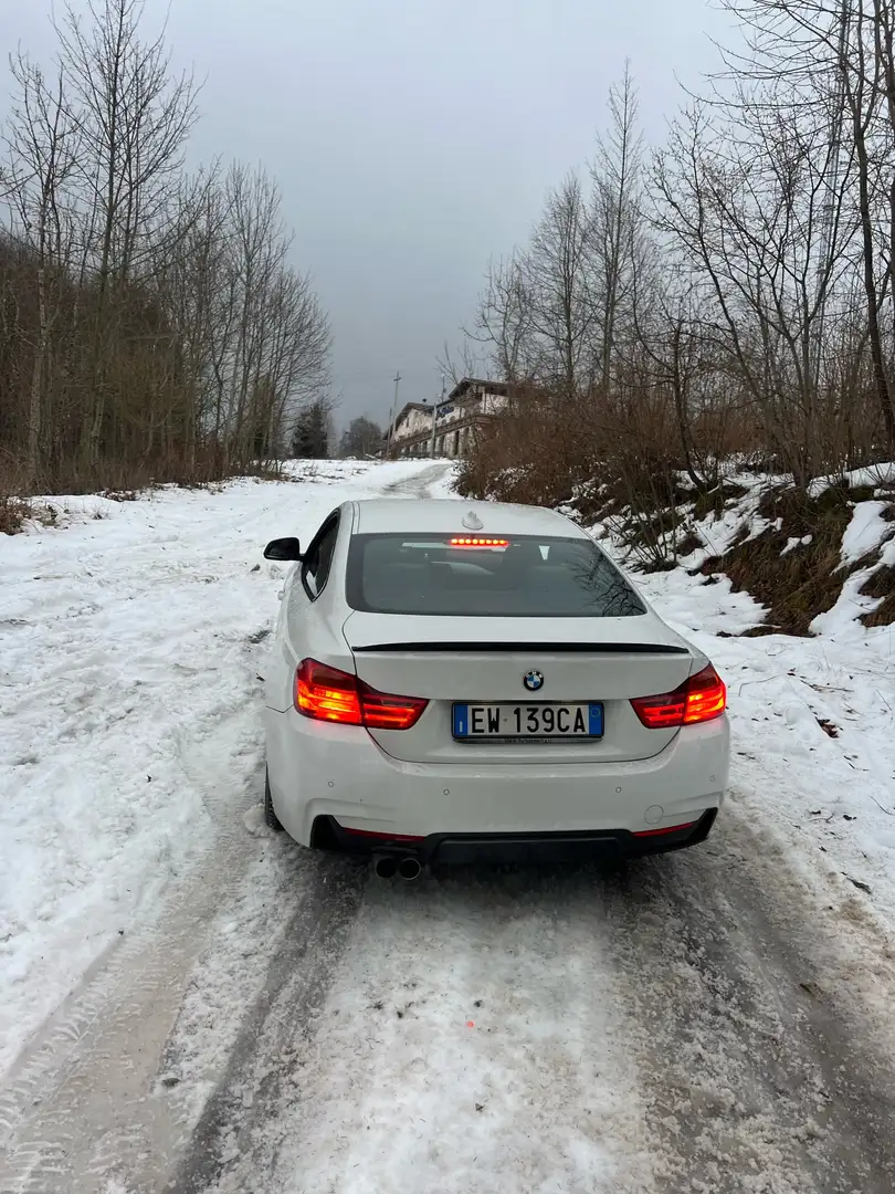 BMW 420 420d Coupe Msport 184cv auto Bianco - 2