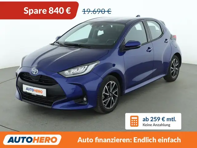 2022 Toyota Yaris in Blue for sale
