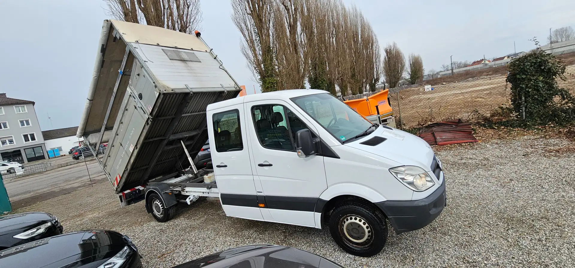 Mercedes-Benz Sprinter 316 NGT (906.235) 1.8 i KIPPER , 7-Sitze , 1.Hand Weiß - 1