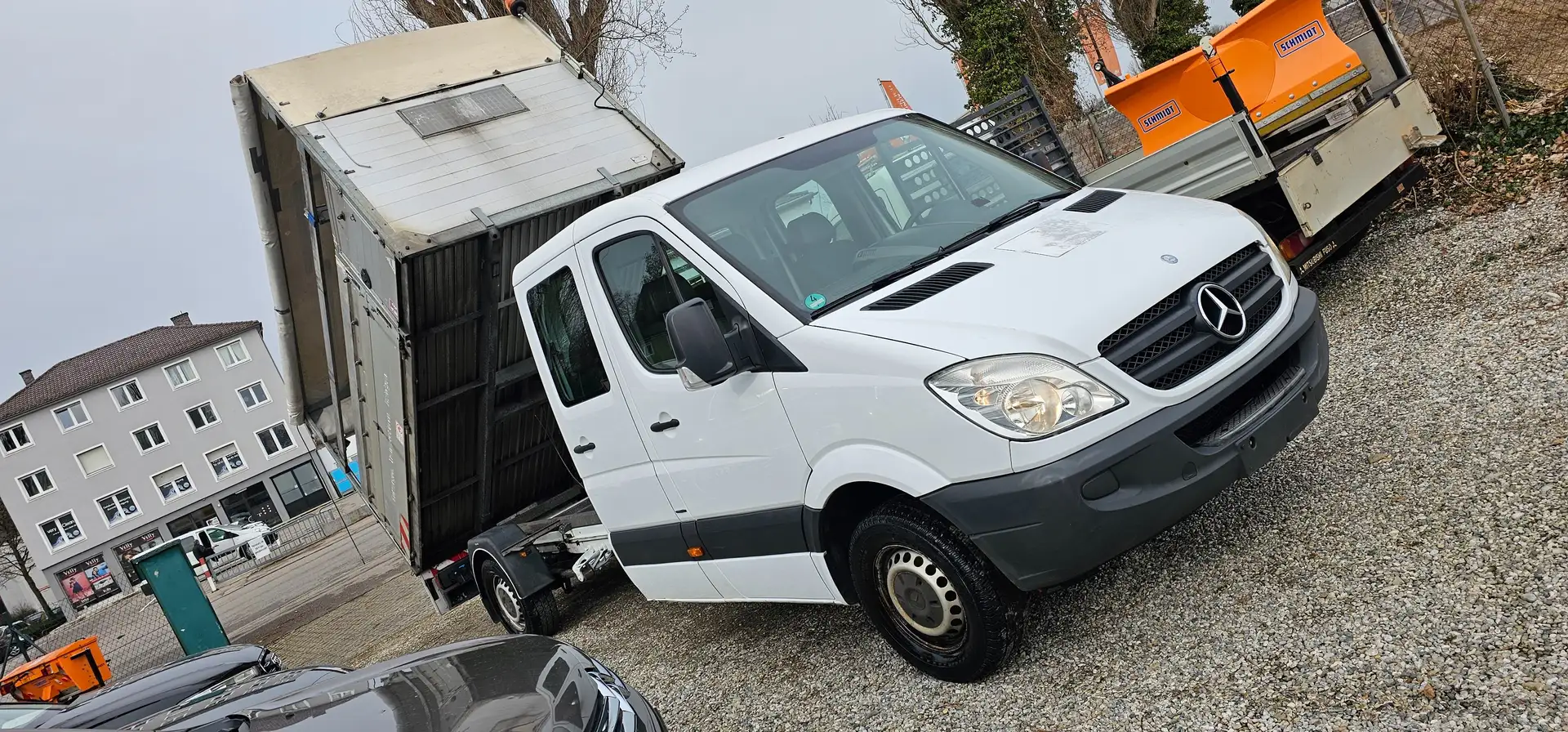 Mercedes-Benz Sprinter 316 NGT (906.235) 1.8 i KIPPER , 7-Sitze , 1.Hand Weiß - 2