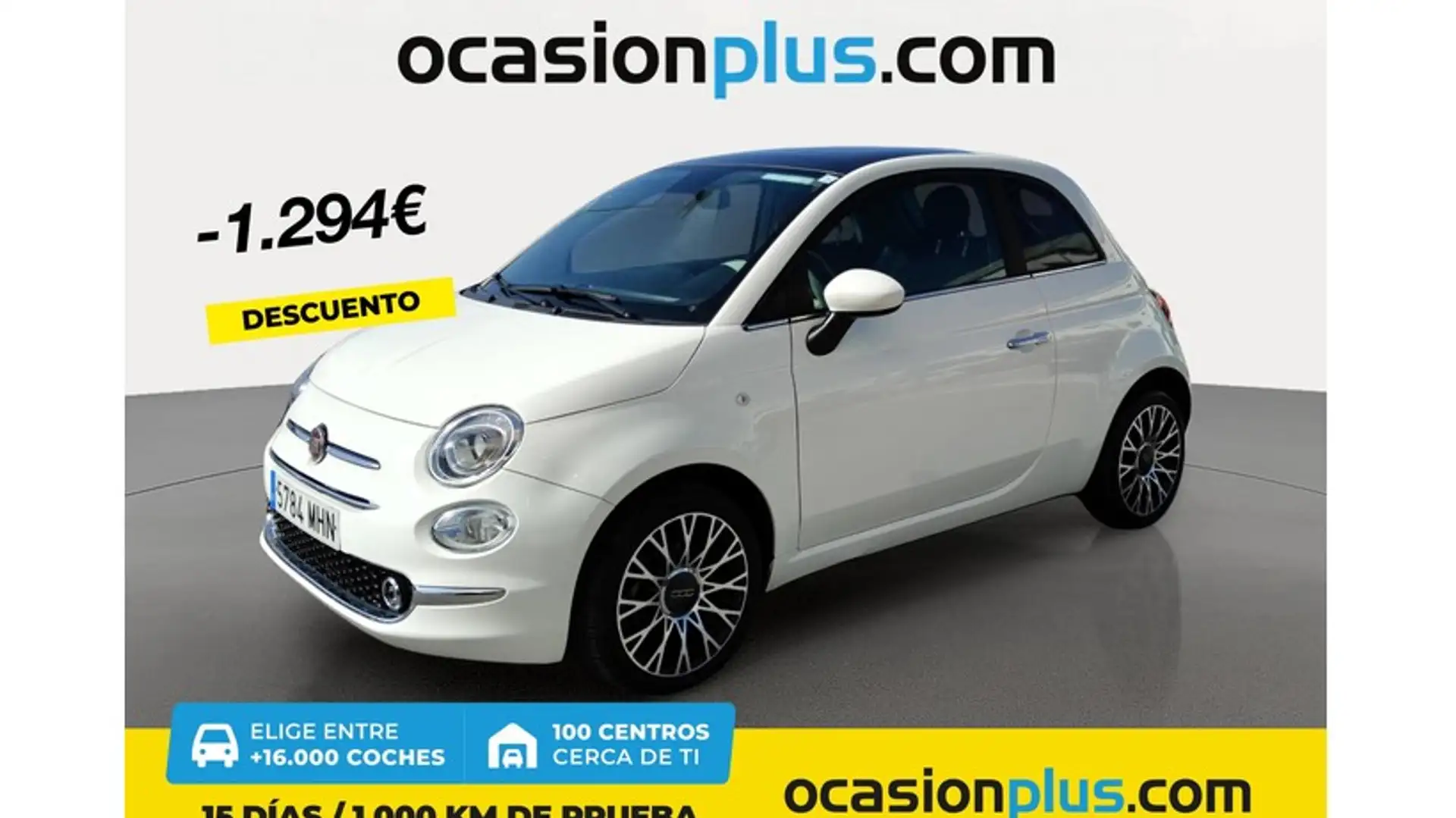 Fiat 500 1.0 Hybrid Dolcevita 52kW Bianco - 1
