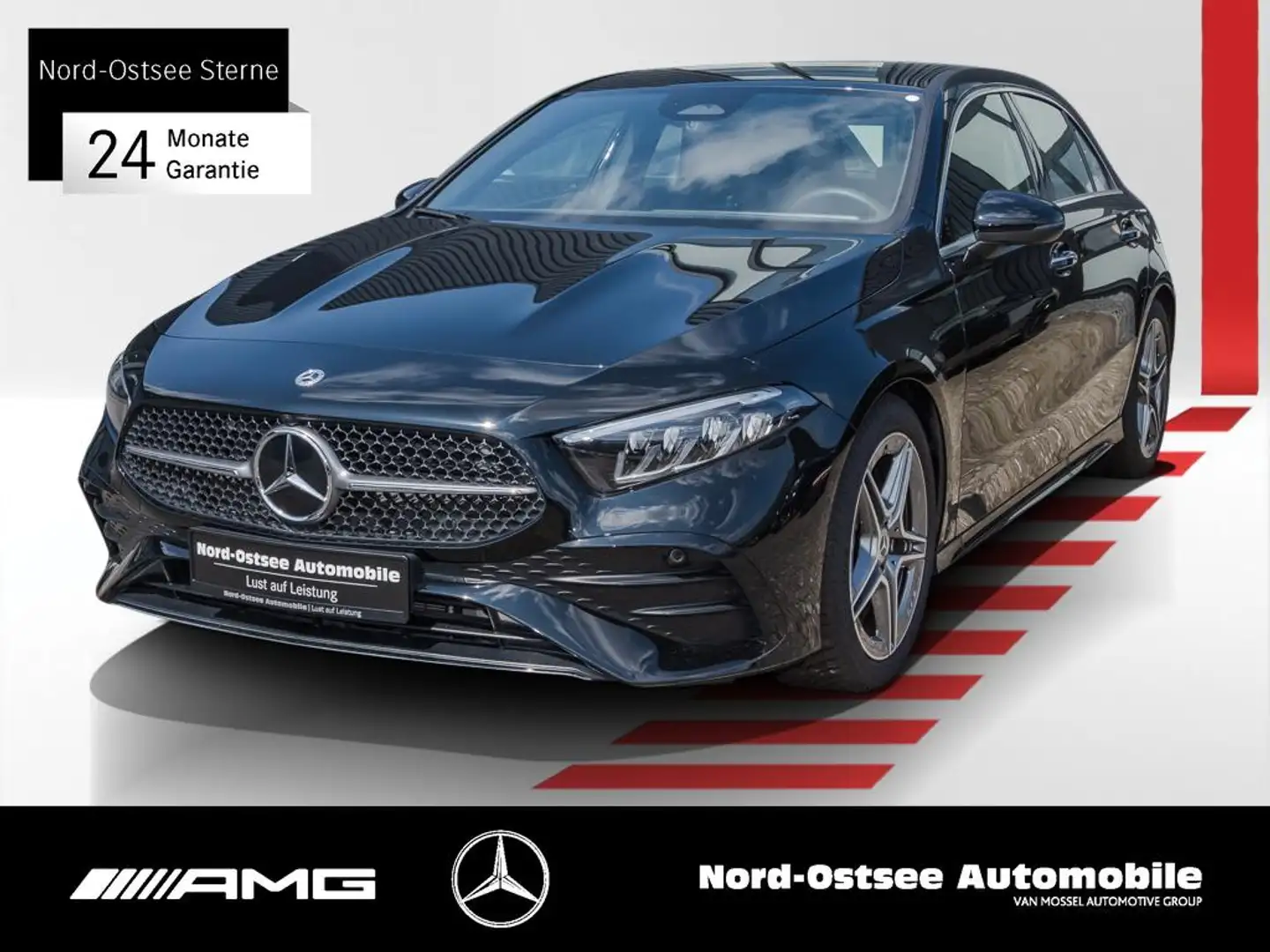 Mercedes-Benz A 200 AMG ADV.+ KEYLESS LED DISTRONIC KAMERA SHZ Noir - 1