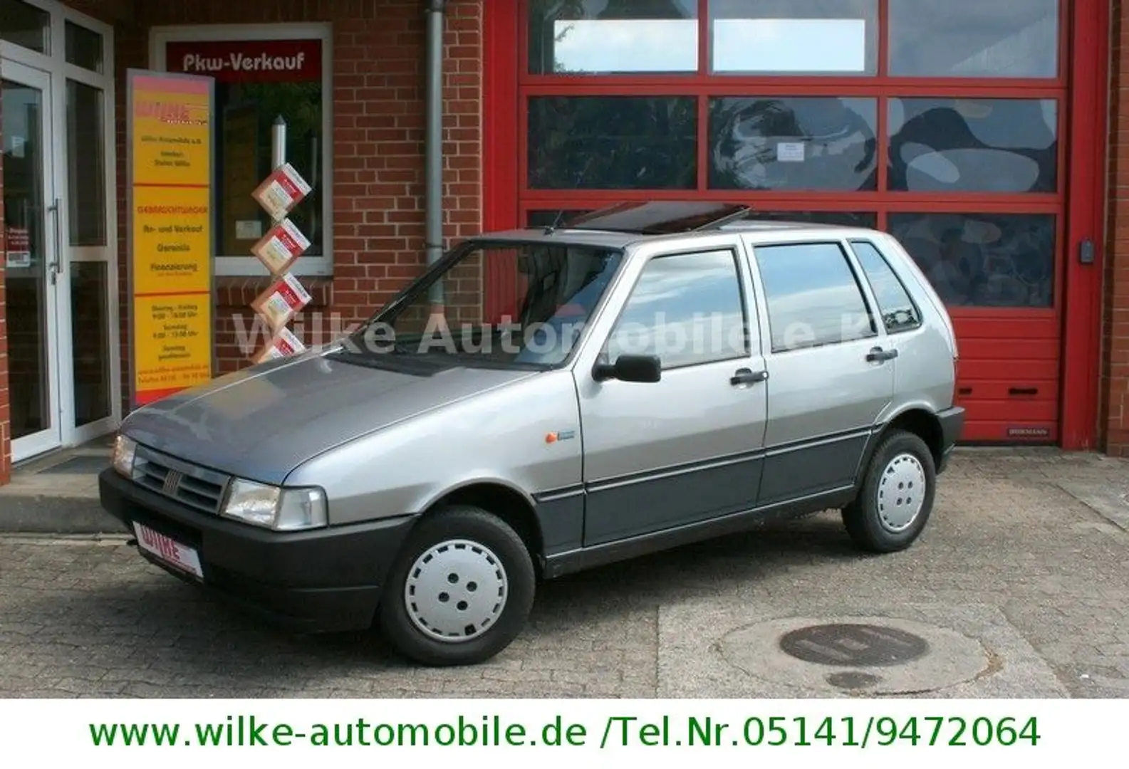 Fiat Uno Selecta+27.800 KM+Automatik+Glasdach+Audio++ Szary - 1