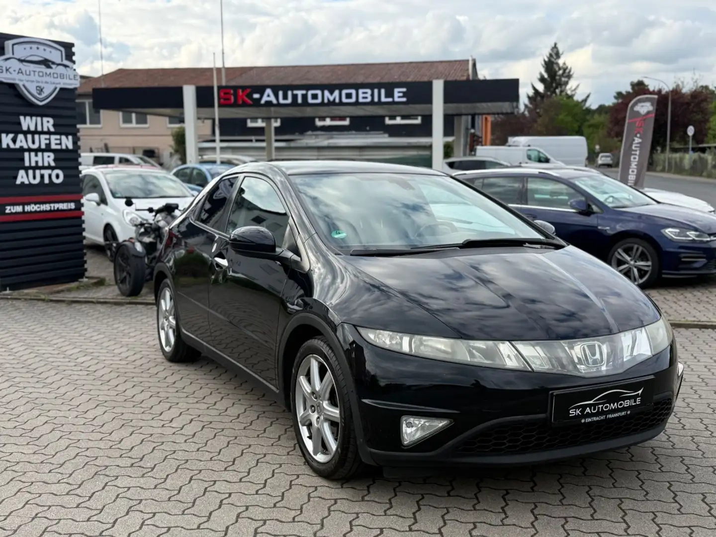 Honda Civic Lim. 5-trg. 1.8 Sport KLIMA-MULTI-TEMPO Negro - 1