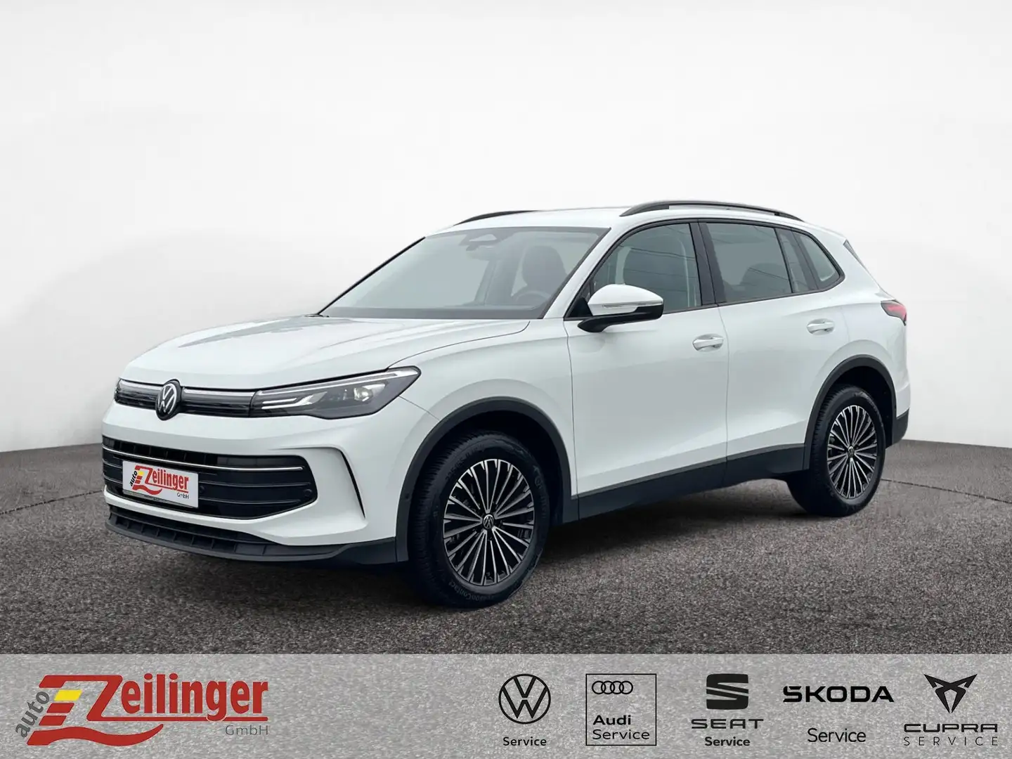 Volkswagen Tiguan Life 4Mo. TDI DSG|AHK|NAVI|ACC|DCC|KAMERA Weiß - 1