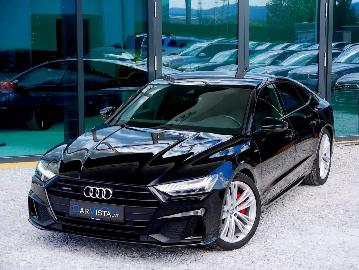 Audi A7 SB 55 TFSIe PHEV quattro S-LINE Noir - 2