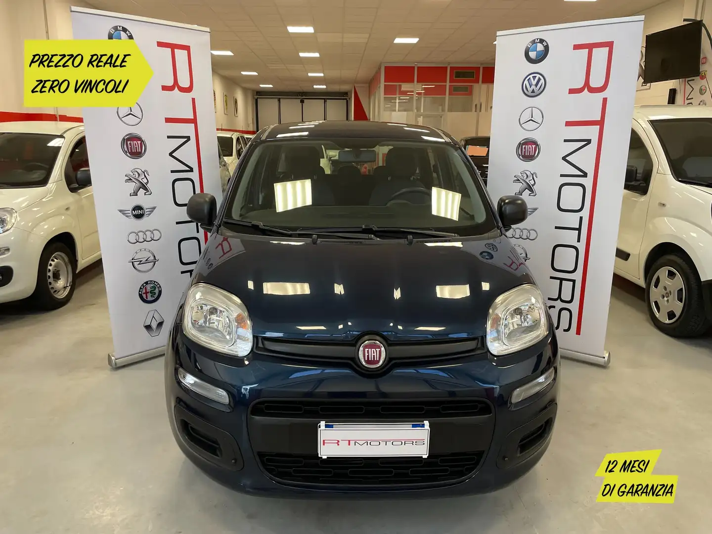 Fiat Panda 1.0 hybrid Easy Blauw - 1