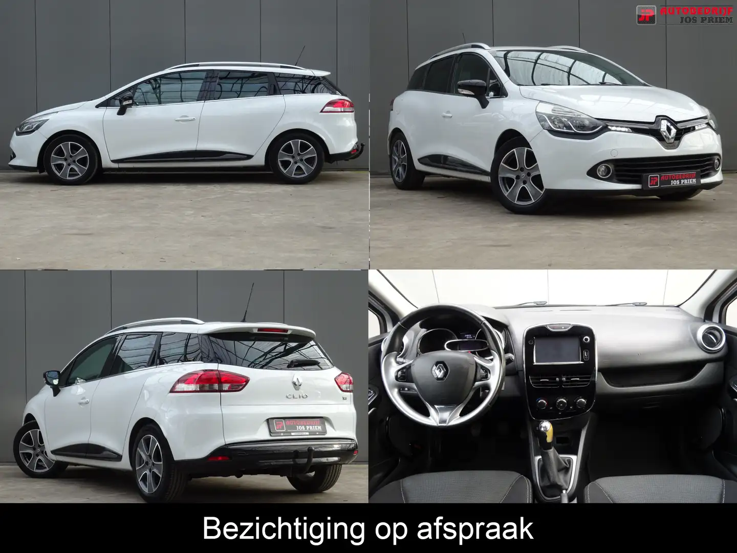 Renault Clio Estate 0.9 TCe Night&Day * TREKHAAK, NAVIGATIE !! White - 1
