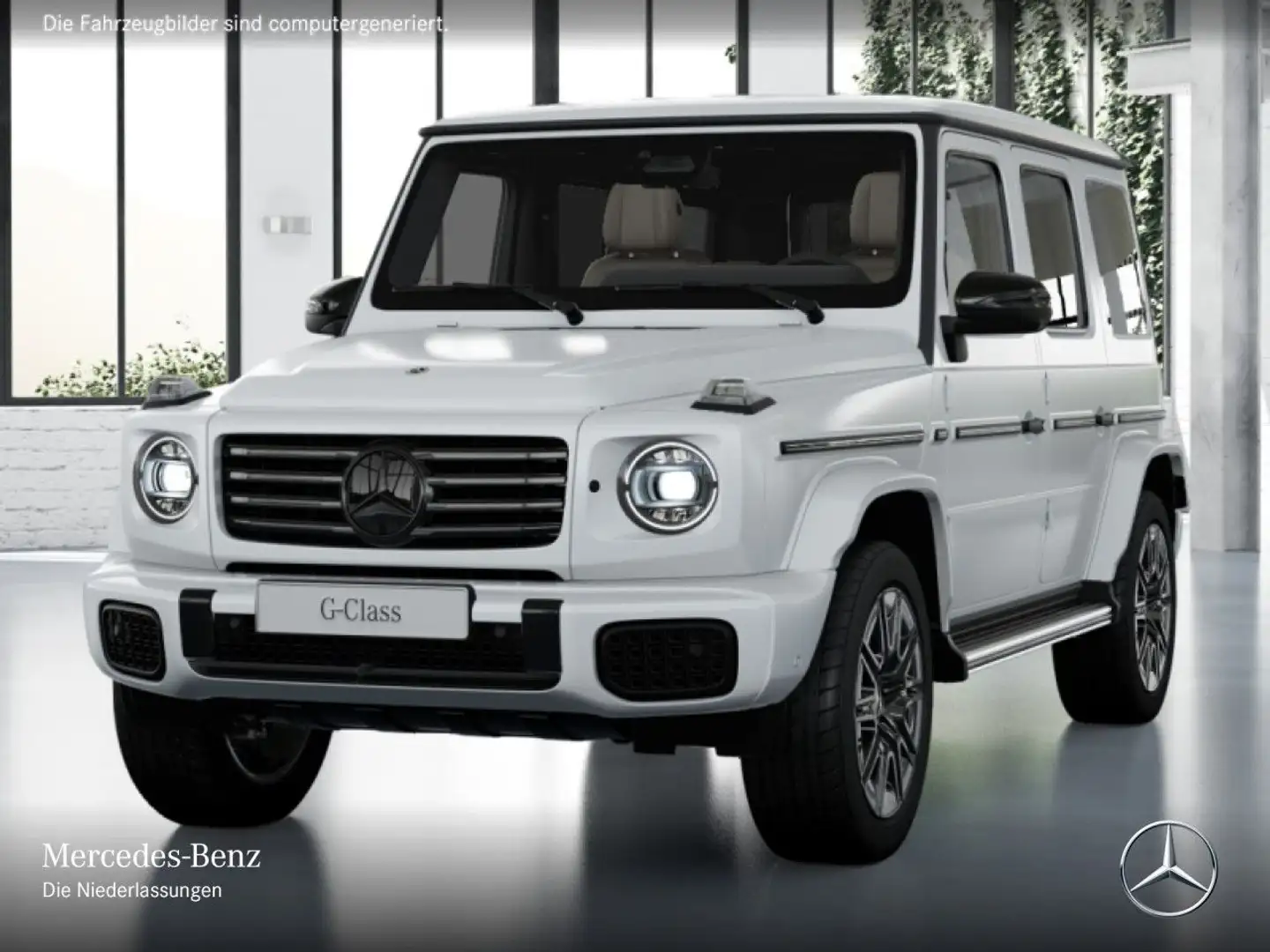 Mercedes-Benz G 450 d Exclusive Burmester 3D AMG 360° Multibeam Weiß - 2