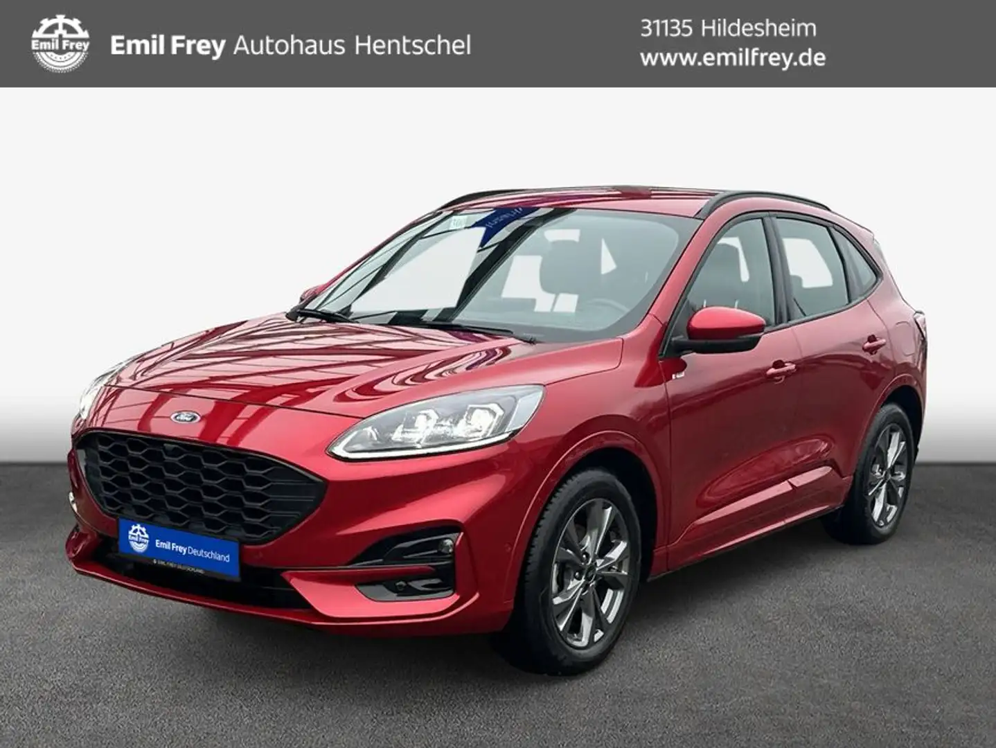 Ford Kuga 2.0 EcoBlue Aut. ST-LINE Rood - 1