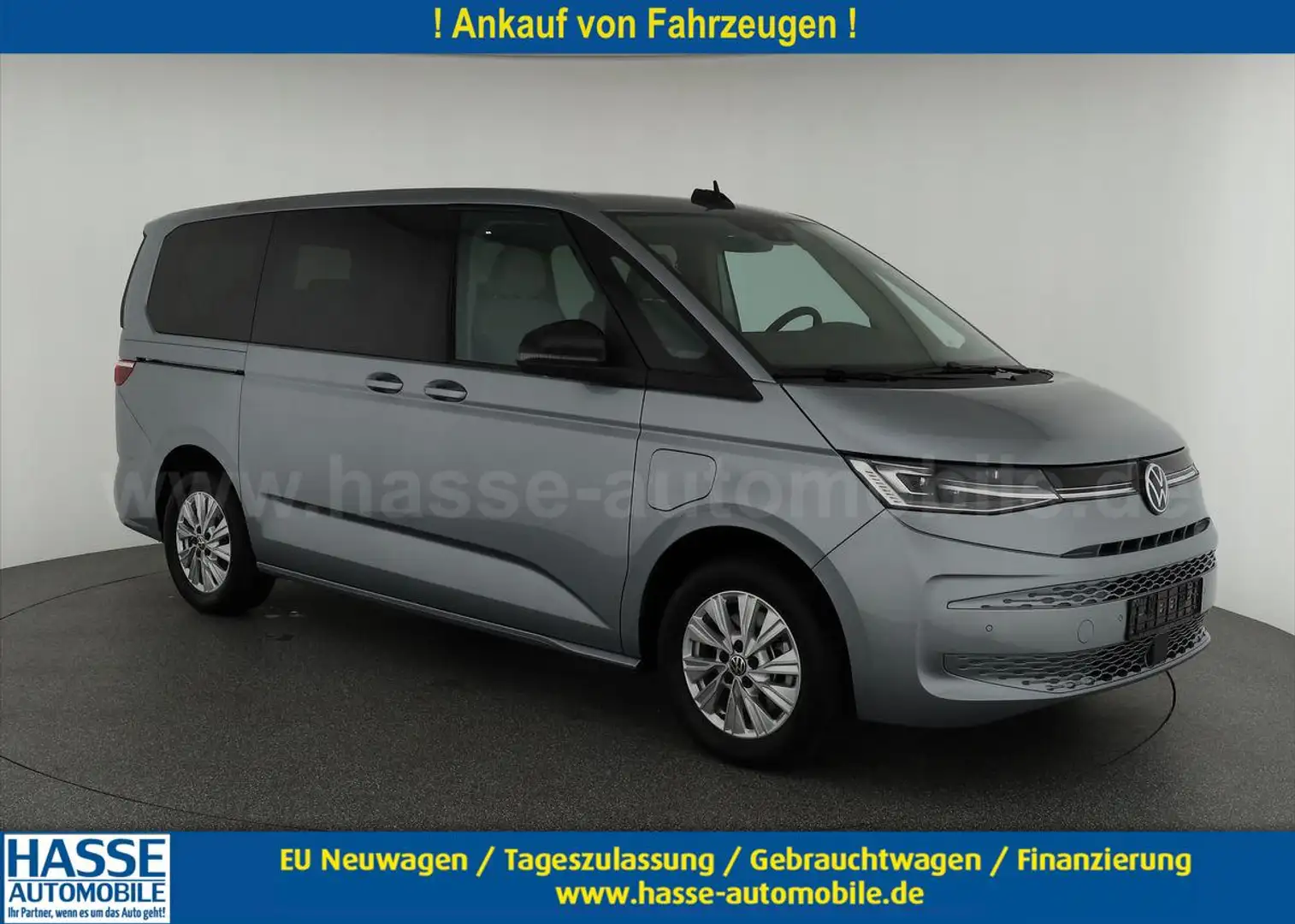 Volkswagen T7 Multivan Life eHybrid lang 1.4 LÜ (lang)Life, Pano, 7-Si... Srebrny - 1