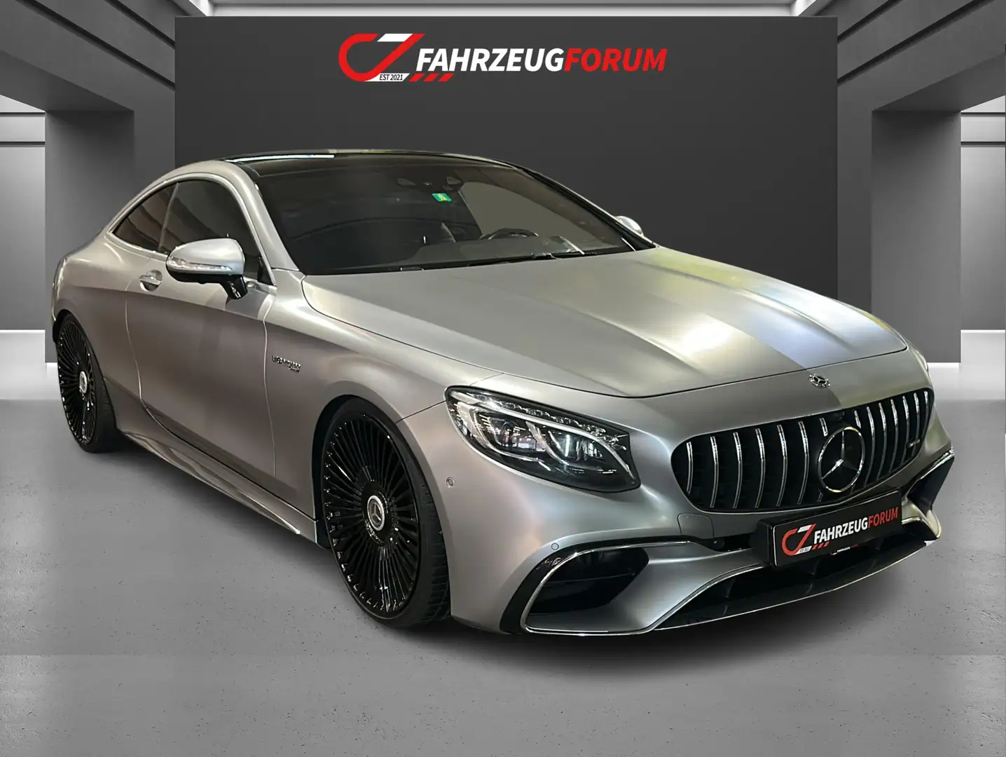 Mercedes-Benz S 500 4Matic*Burmester*Airmatic DC*AMG 63 Umbau Grau - 2