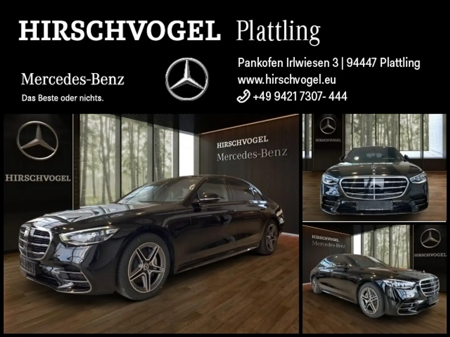 Mercedes-Benz S 580 e 4M lang AMG-Line+AIRMATIC+DISTRONIC+Pano Schwarz - 1
