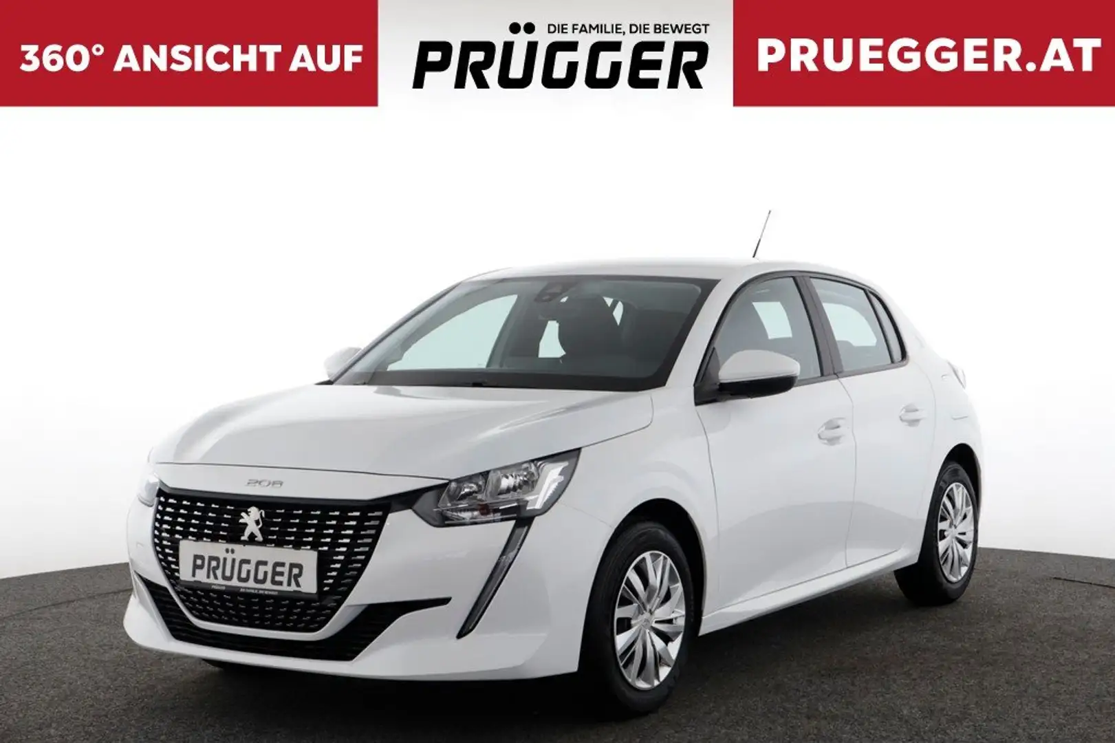 Peugeot 208 Active PureTech 75 S&S KLIMAANLAGE  TEMPOMAT Weiß - 1