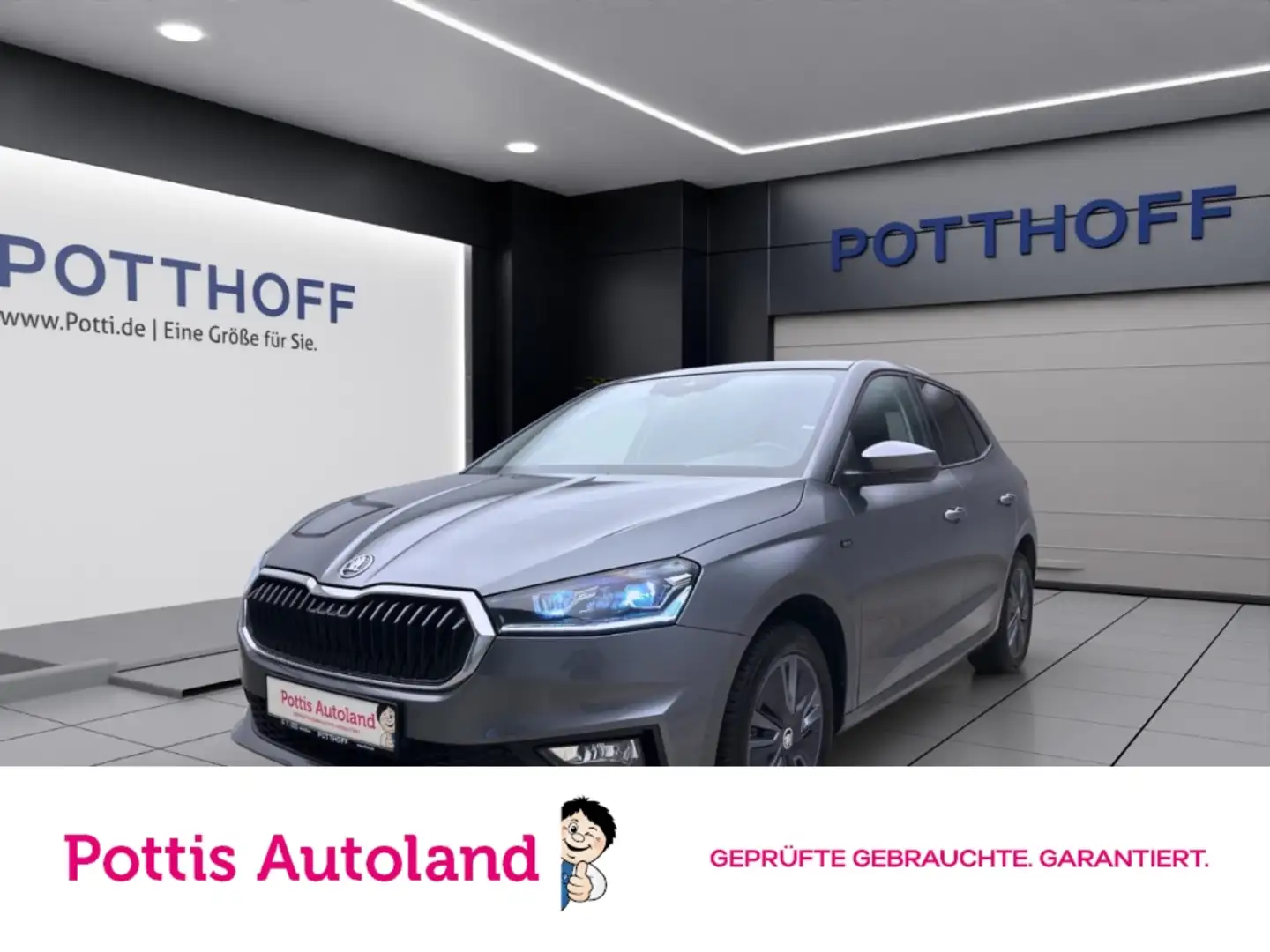Skoda Fabia 1.0 TSI DSG SELECTION PANO NAVI LED SITZHZG Grau - 1