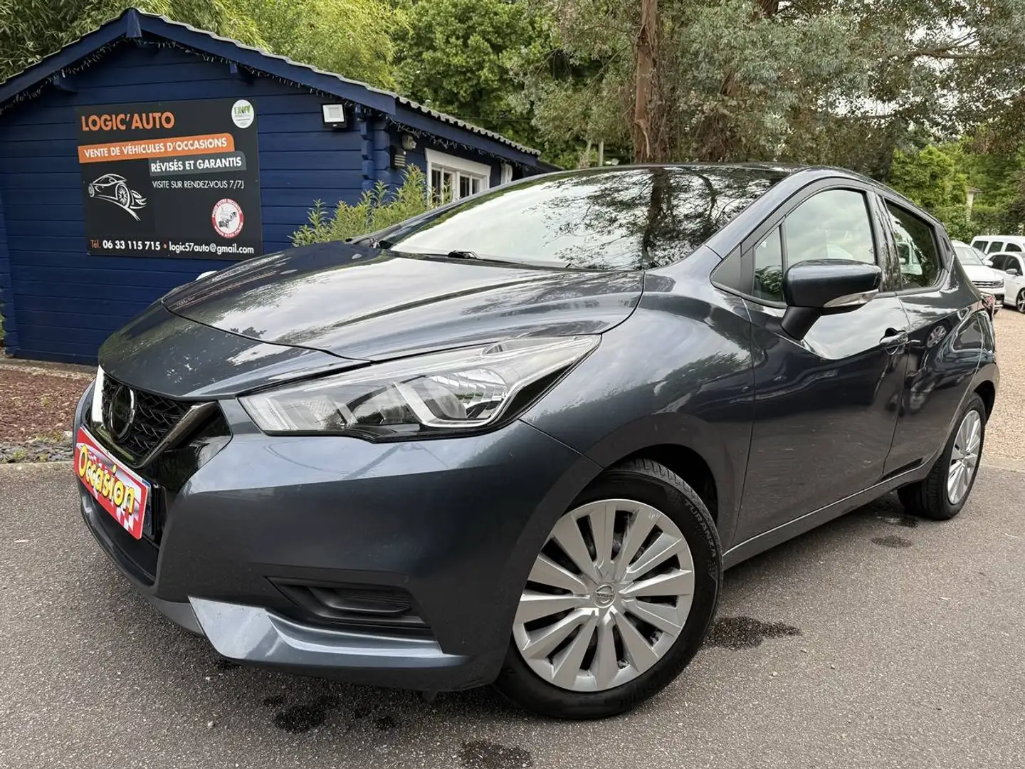 Nissan Micra 1.0 IG-T 100ch Business Xtronic 2020 Grijs - 2