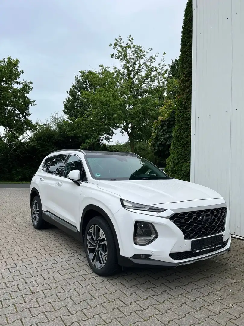 Hyundai SANTA FE Premium 4WD Bianco - 1