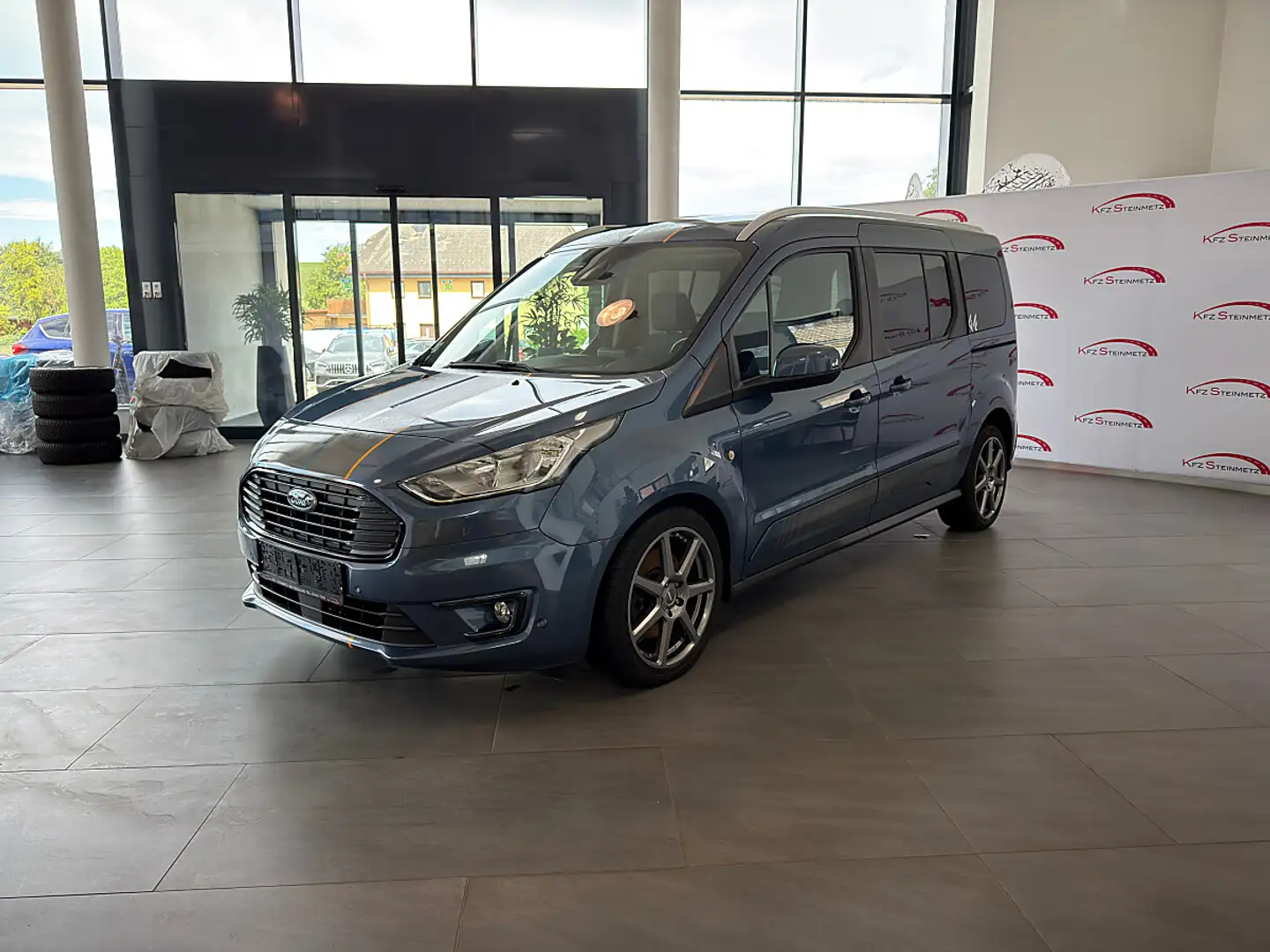 Ford Tourneo Connect Tourneo Grand Connect Titanium 1,5 TDCi L1 Aut. Blau - 1