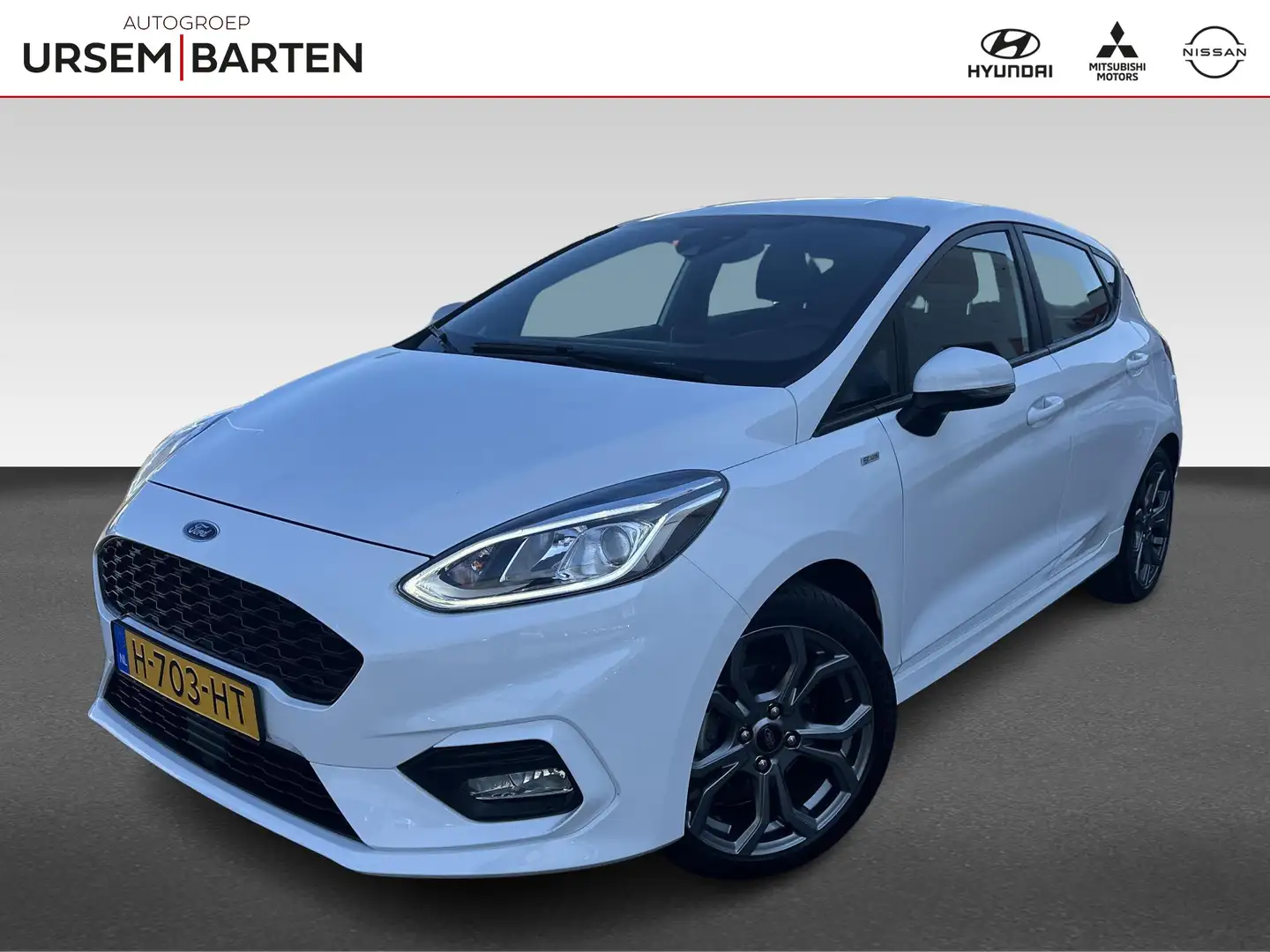 Ford Fiesta 1.0 EcoBoost ST-Line Blanc - 1