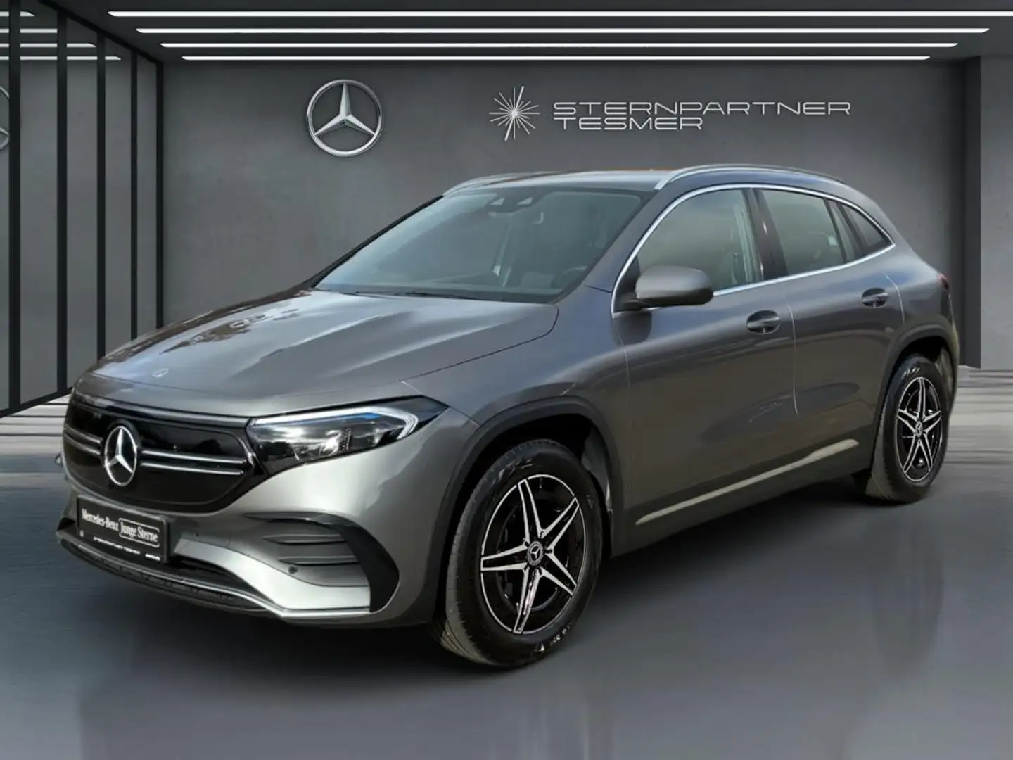 Mercedes-Benz EQA 350 4M AMG Mbux Kamera Sitzh. Tempomat Bluet Grau - 1