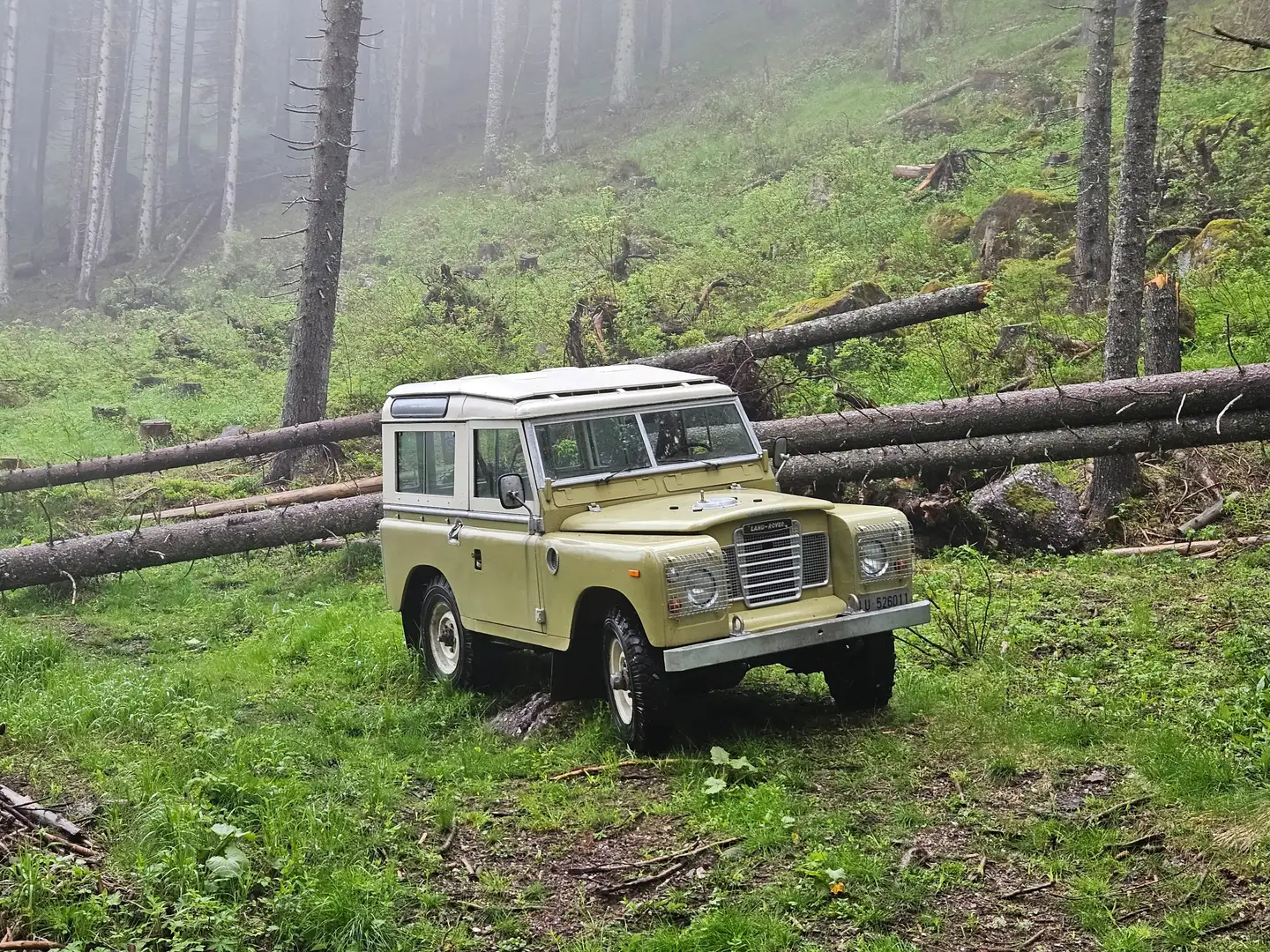Land Rover Series 3 Italian limited Edition Geel - 1
