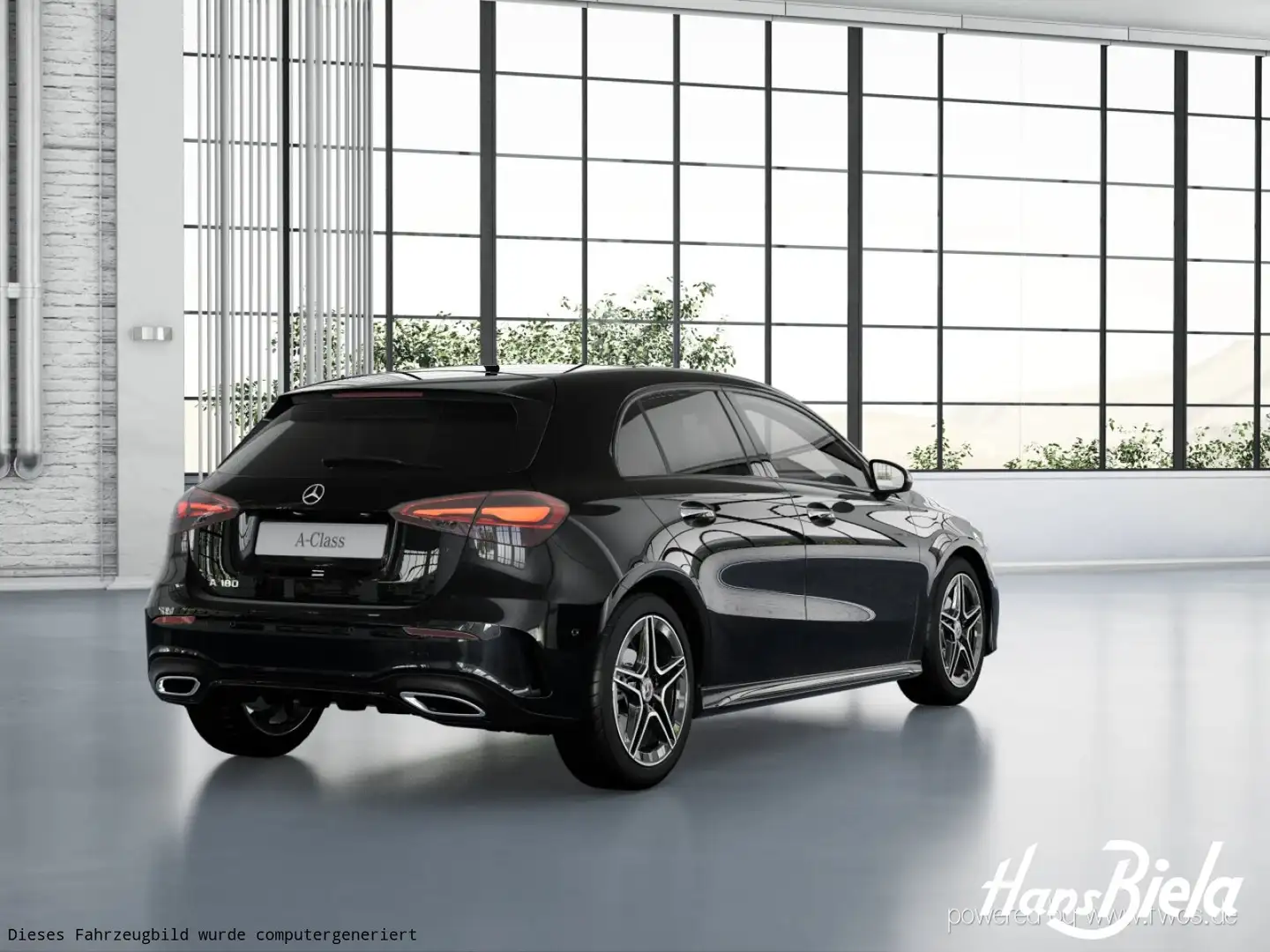 Mercedes-Benz A 180 A 180 AMG/Adv+Night/Pano/LED/Kam/TW/Keyless/Ambi Schwarz - 2