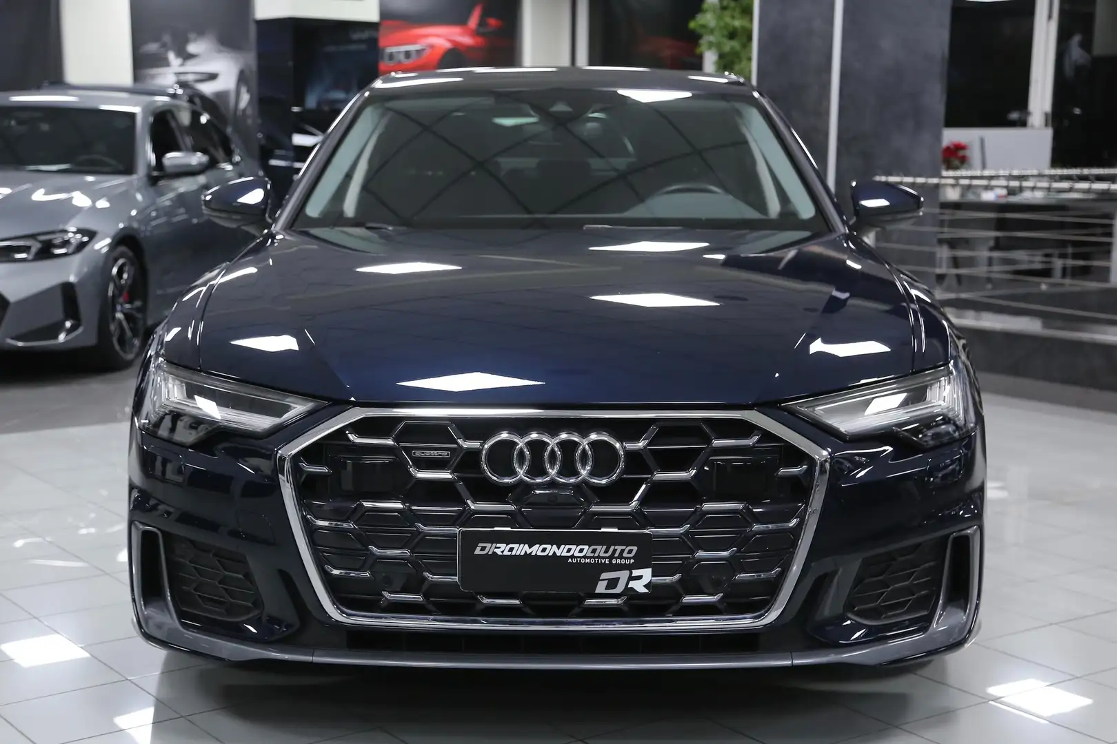Audi A6 40 2.0 TDI quattro 204 cv mhev S tronic S line Bleu - 2