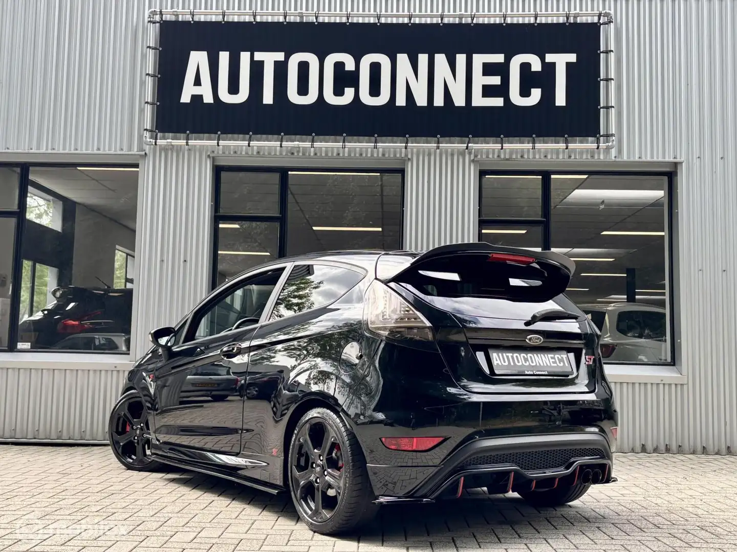 Ford Fiesta 1.6 ST. HALF LEDER, CLIMA, STOELVERWARMING. Nero - 2