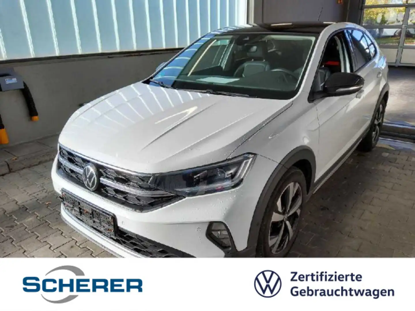 Volkswagen Taigo Style 1.5 TSI DSG | 17" in Schwarz | ACC | Weiß - 1