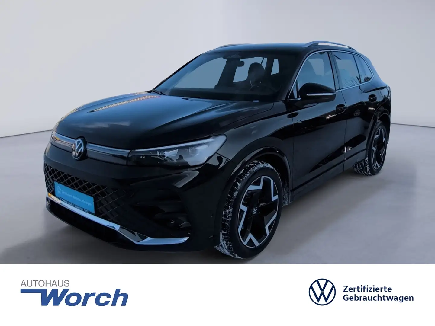 Volkswagen Tiguan R-Line 1.5 eTSI DSG AHK+RFK+ Schwarz - 1