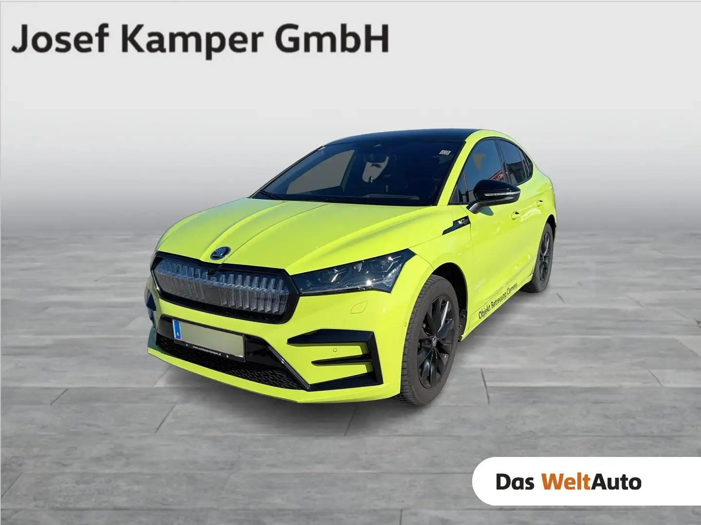Skoda Enyaq Coupé RS Grün - 1