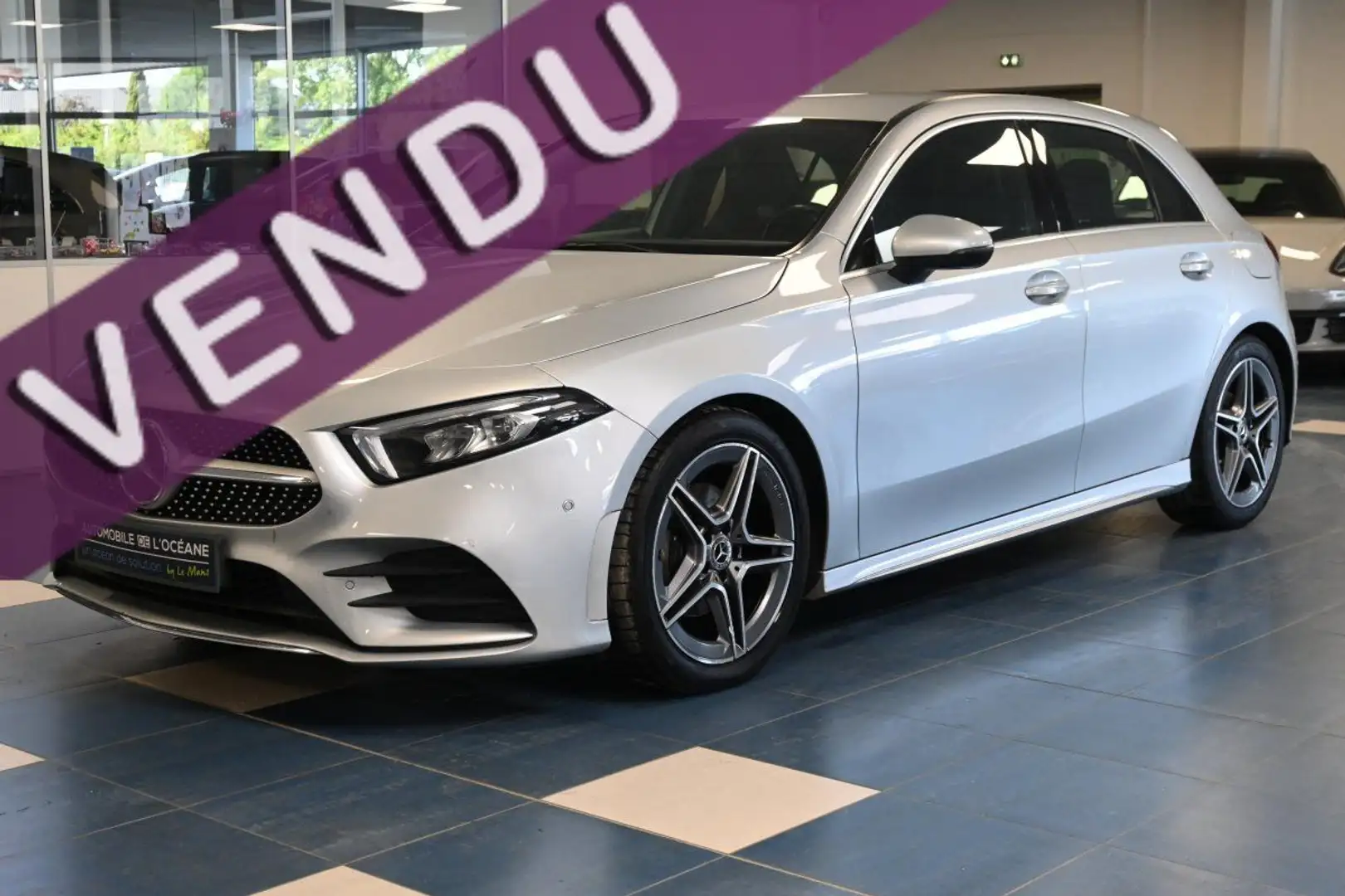 Mercedes-Benz A 180 180 d 7G-DCT AMG Line Gris - 1