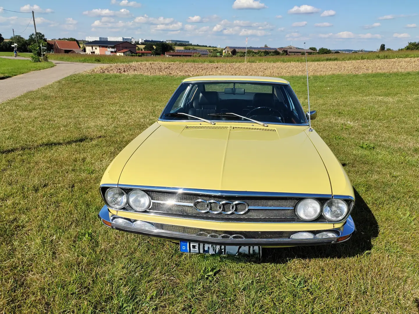 Audi 100 Coupe S Gelb - 2
