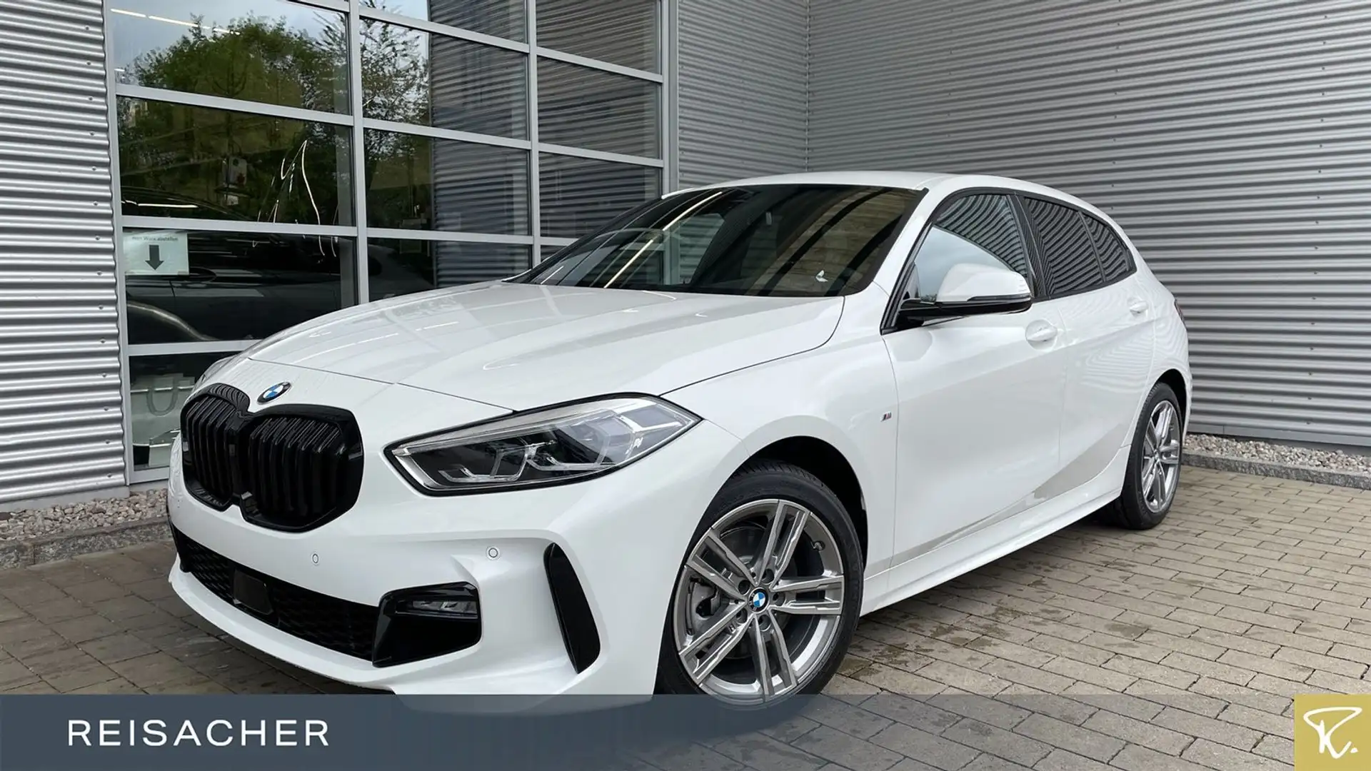 BMW 118 i M-Sport Weiß - 1