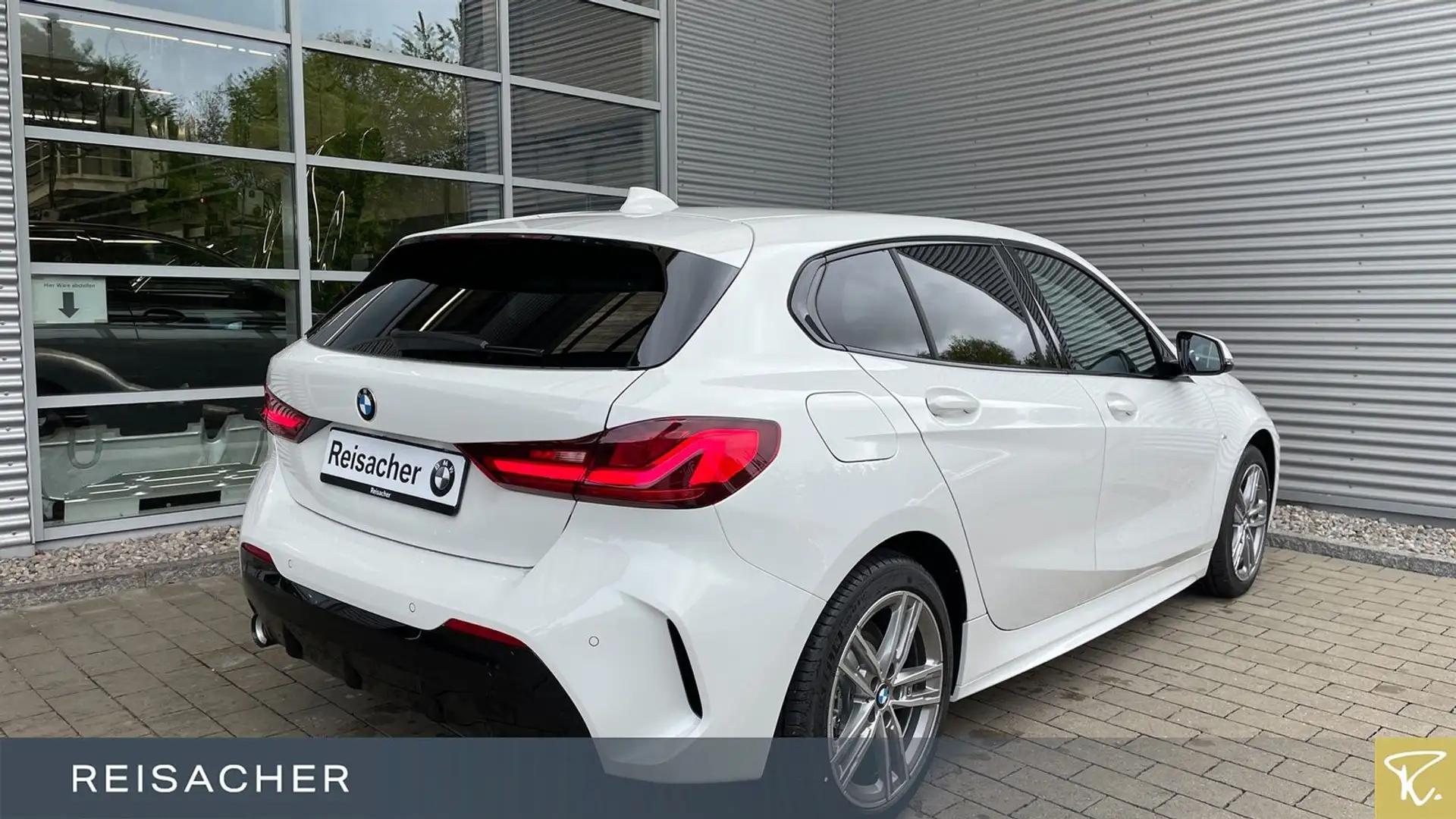 BMW 118 i M-Sport Weiß - 2